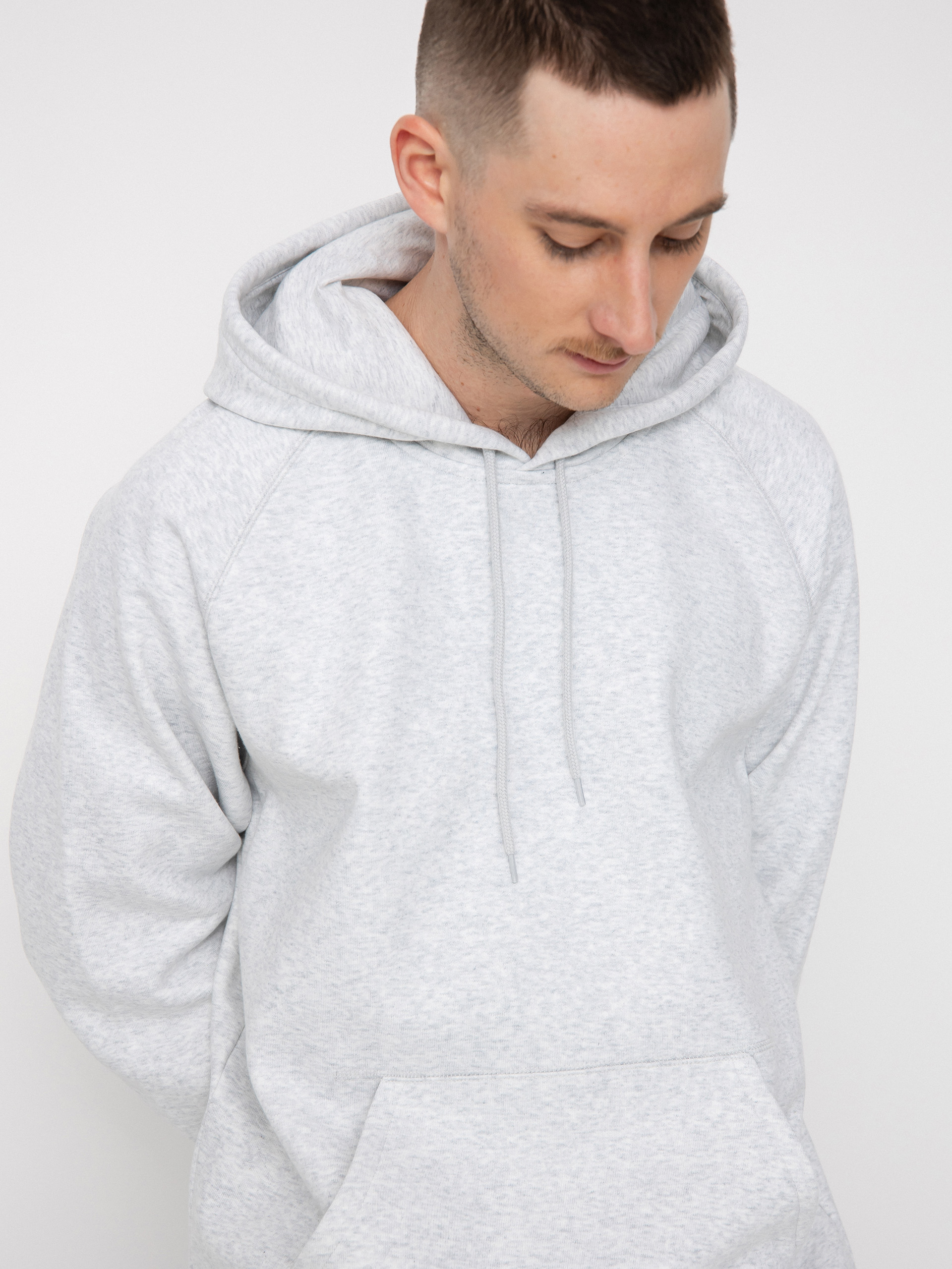 Carhartt WIP Chase HD Kapucnis pulóver (ash heather/gold)