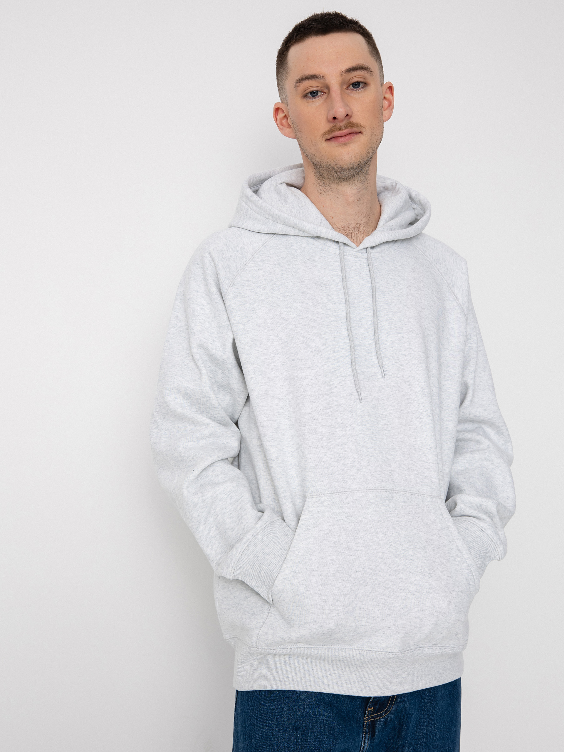 Carhartt WIP Chase HD Kapucnis pulóver (ash heather/gold)