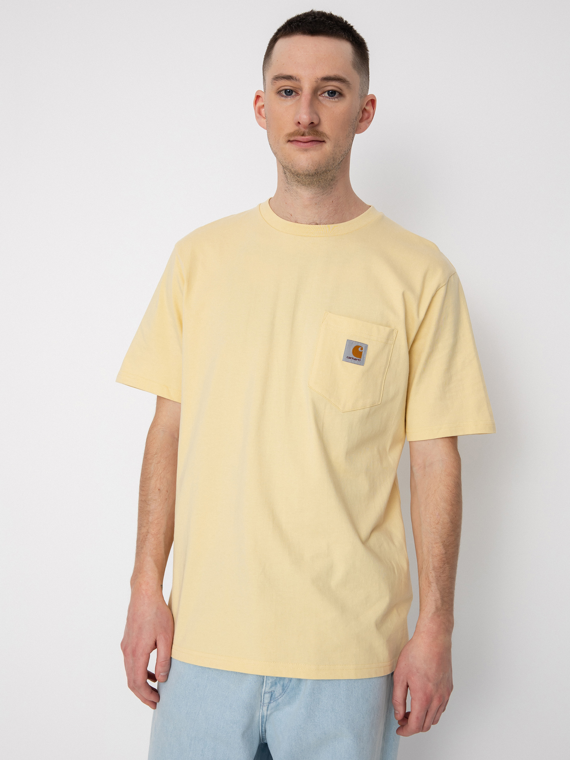 Carhartt WIP Pocket póló (citron)