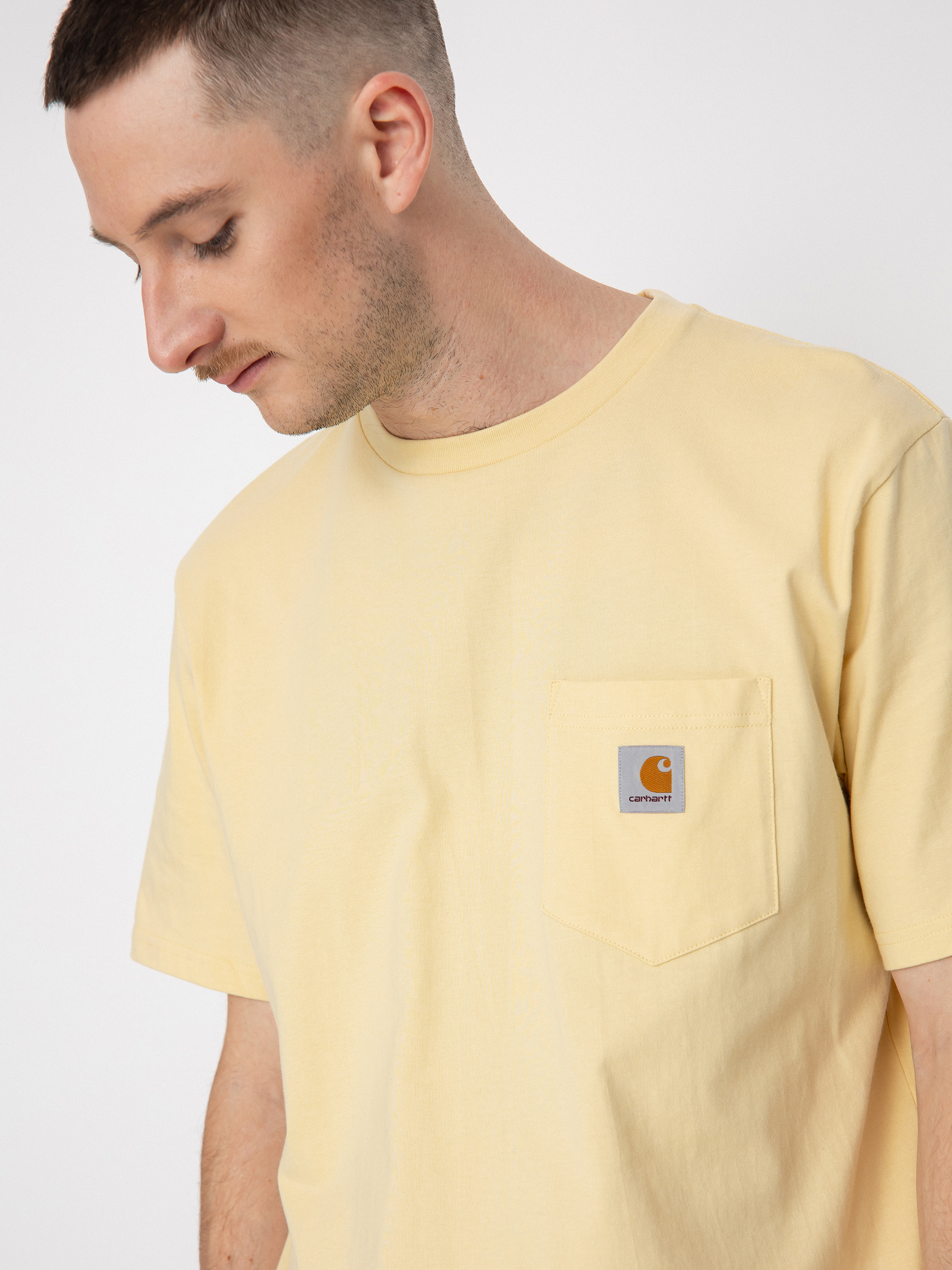 Carhartt WIP Pocket póló (citron)