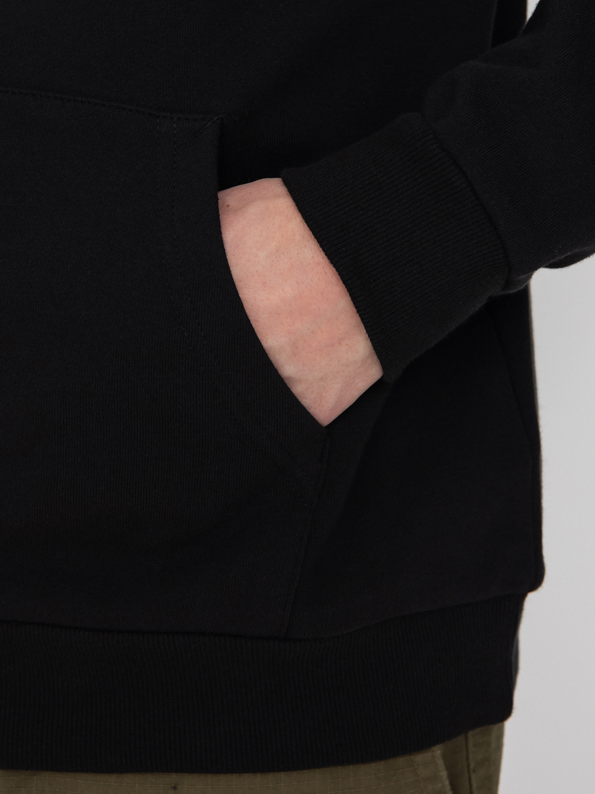 Brixton Coors Roundup HD Kapucnis pulóver (black)