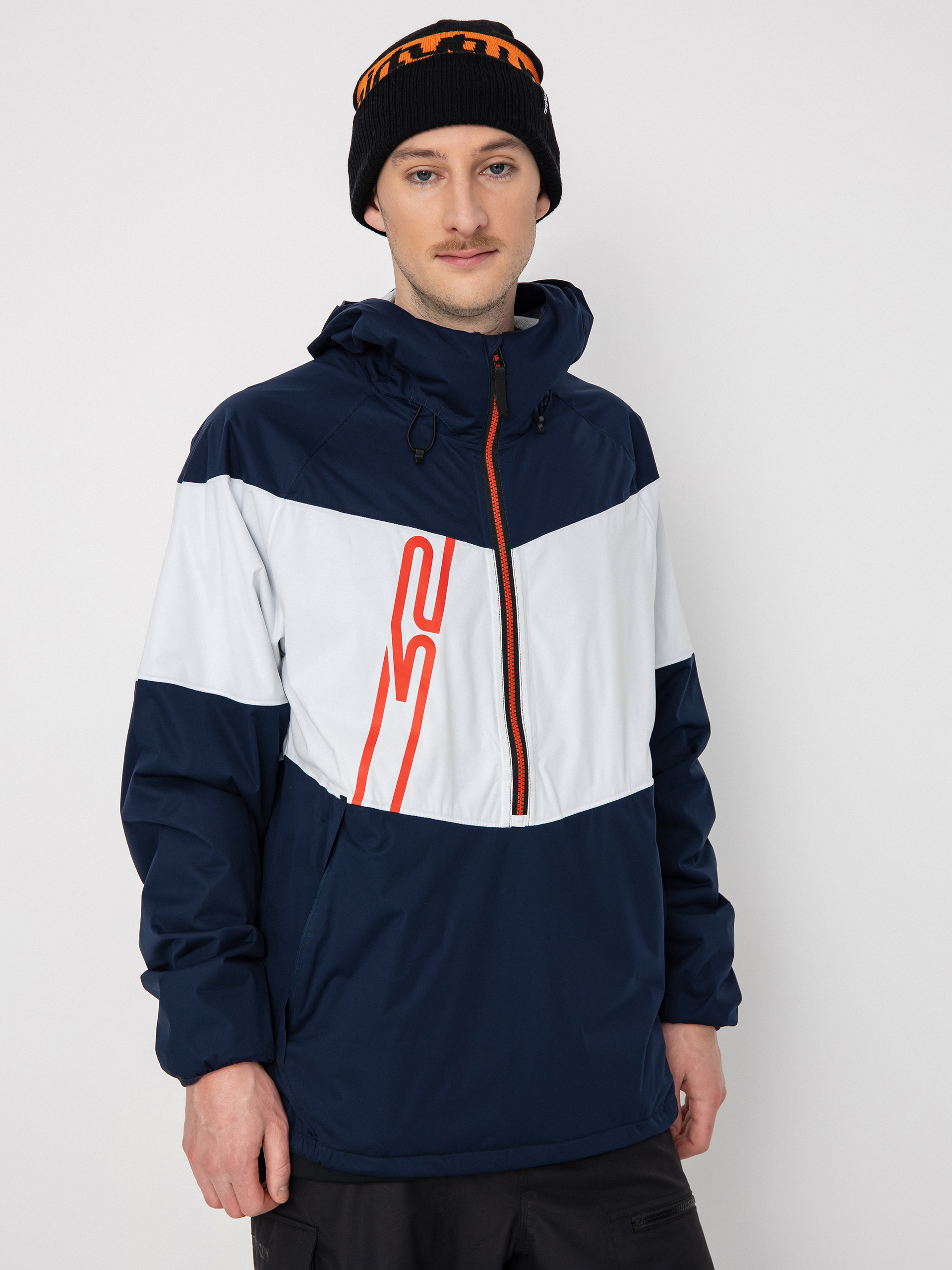 Férfi ThirtyTwo 4Ts Vapor Pullover Snowboard dzseki (navy)