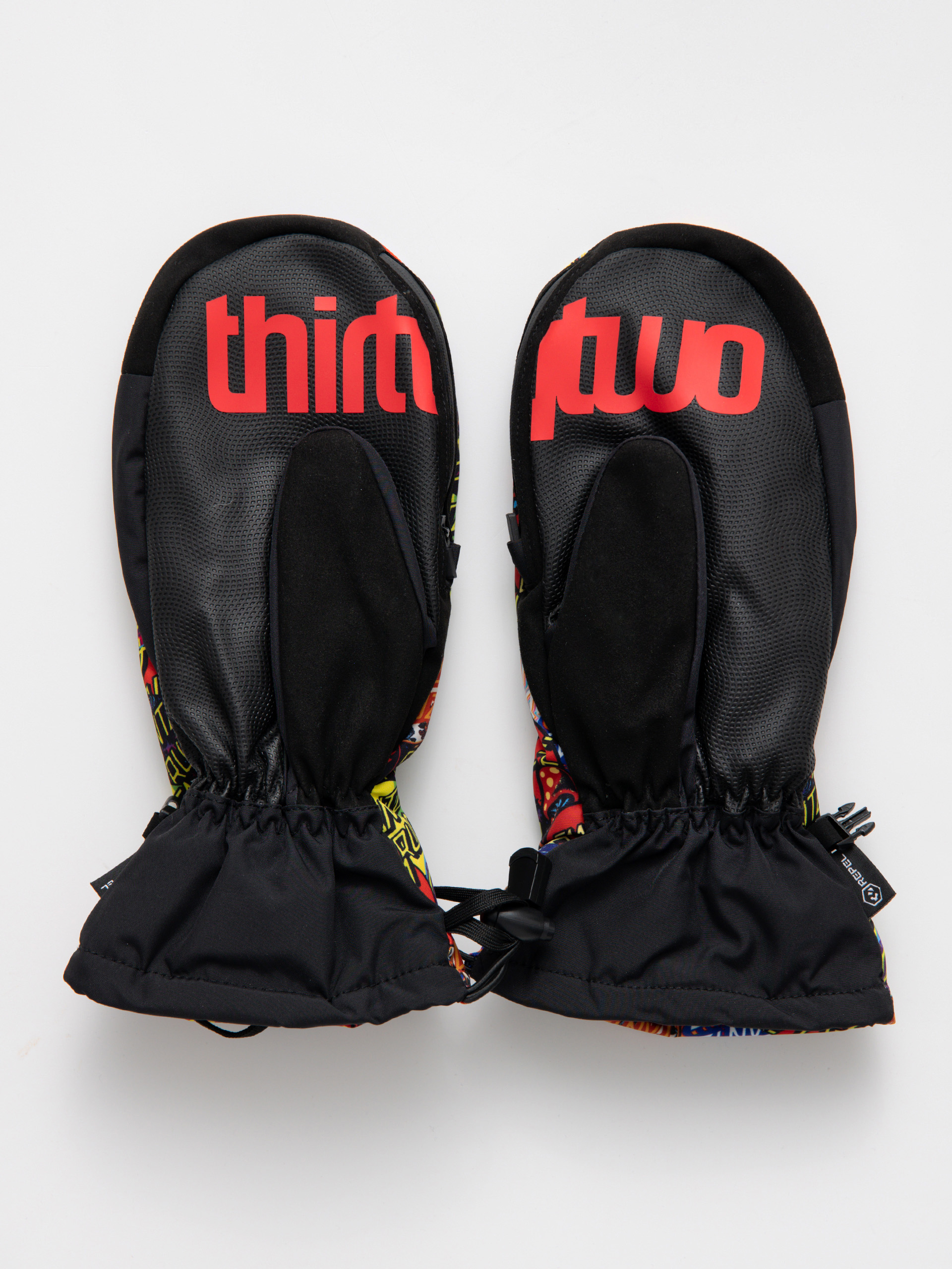 ThirtyTwo Santa Cruz Mitt Kesztyű (black/red)