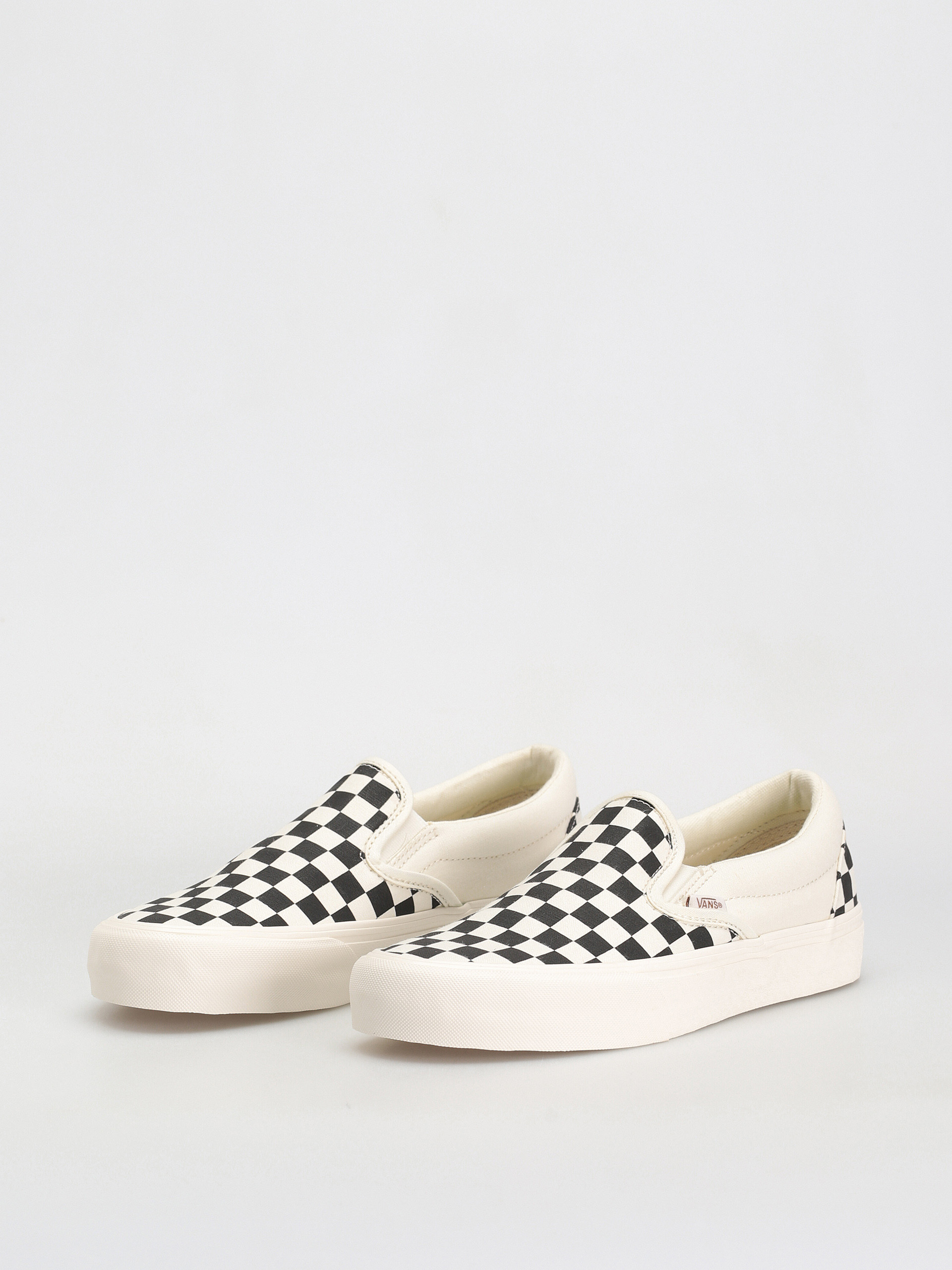 Vans Slip On VR3 Cipők (checkerboard black/marshmallow)