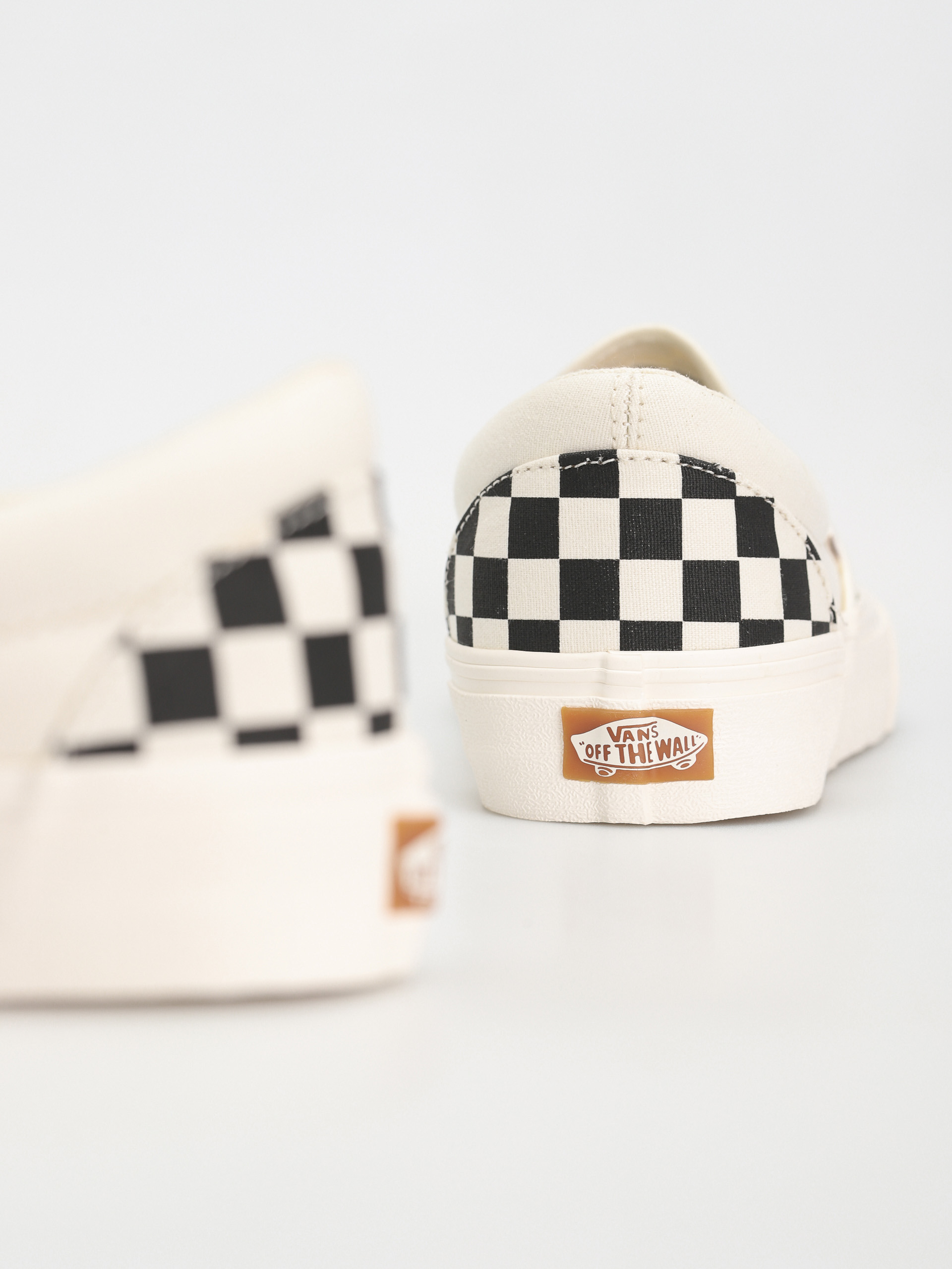 Vans Slip On VR3 Cipők (checkerboard black/marshmallow)