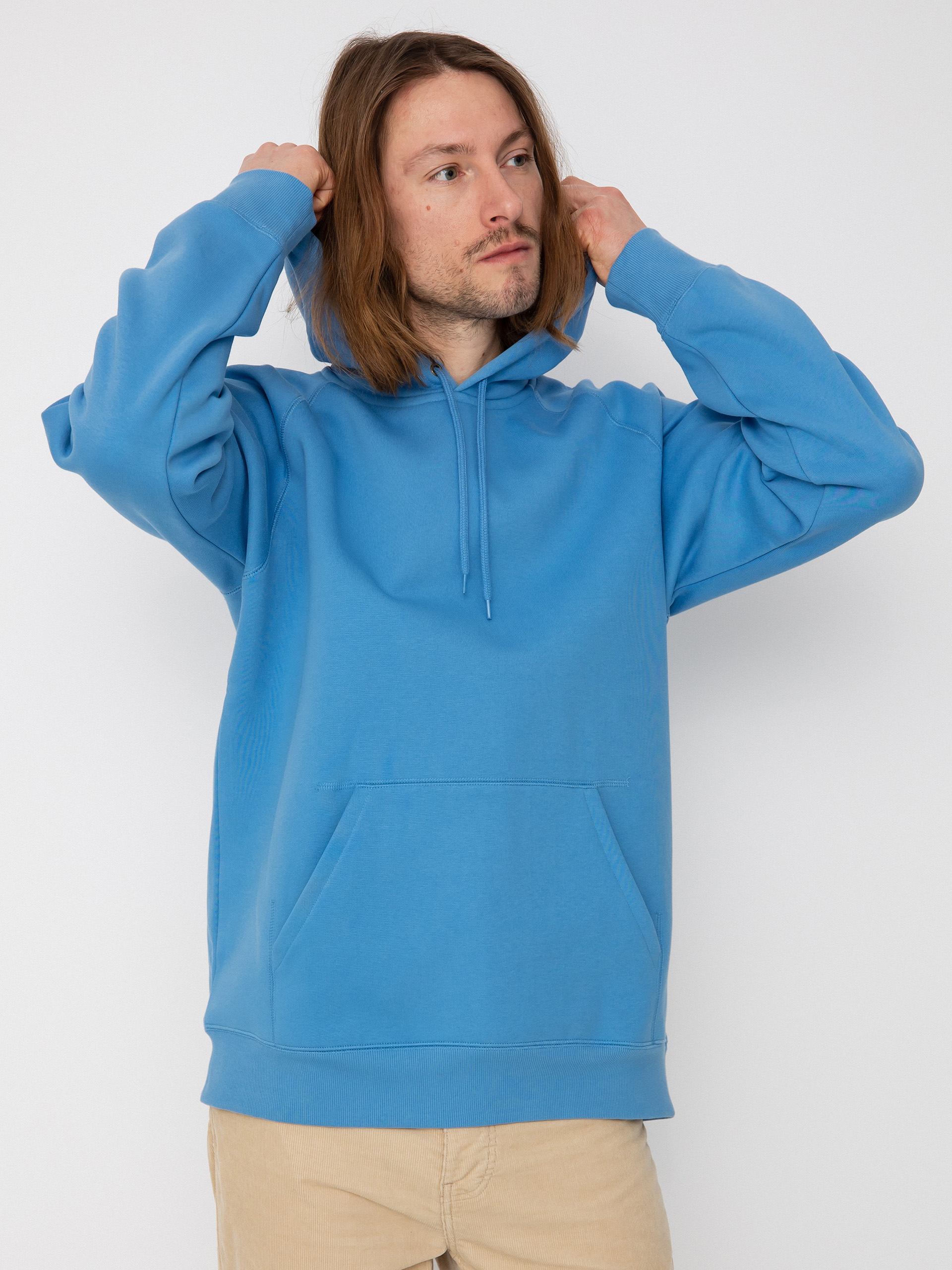 Carhartt WIP Chase HD Kapucnis pulóver (piscine/gold)