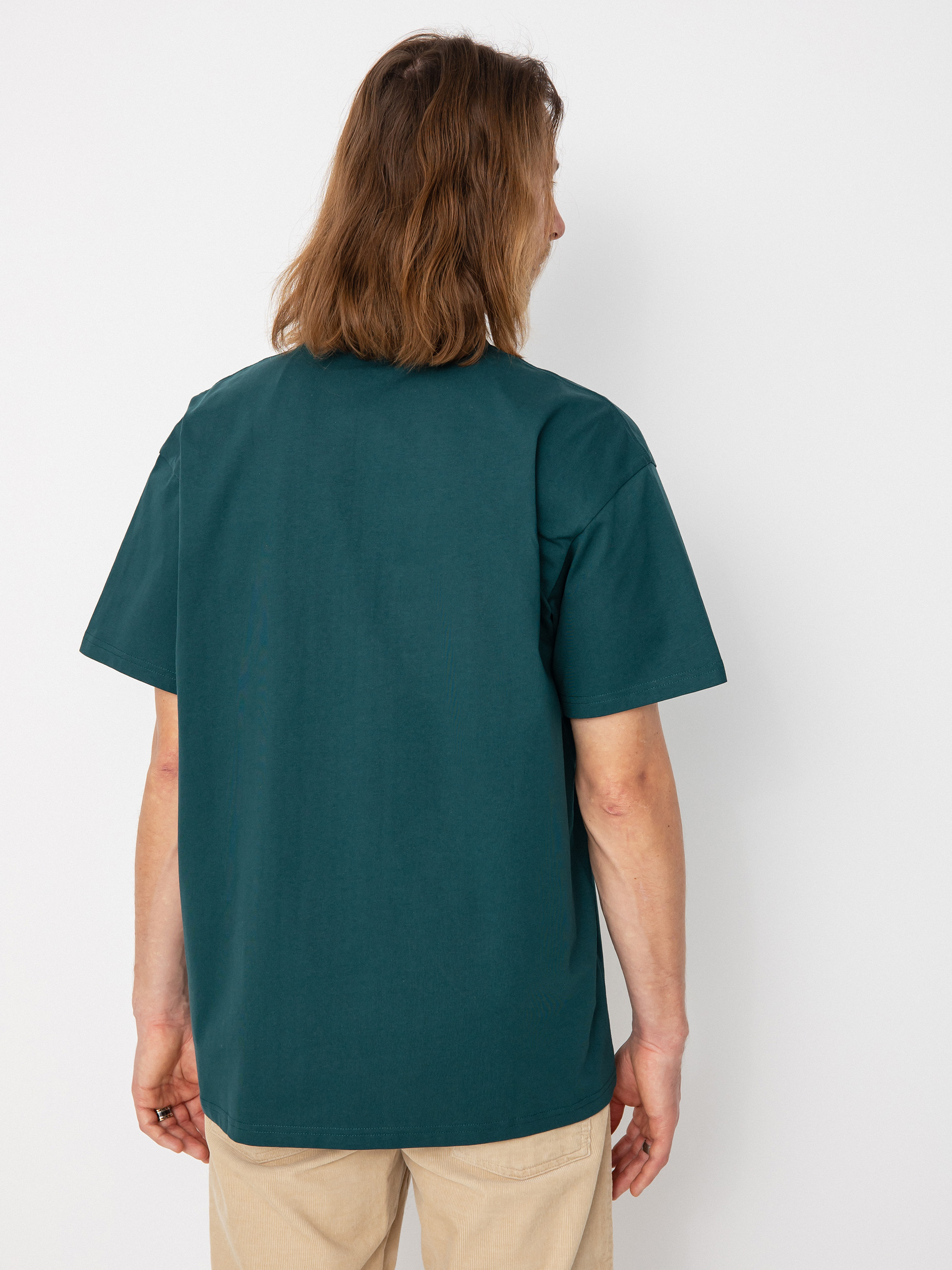 Carhartt WIP Chase póló (botanic/gold)