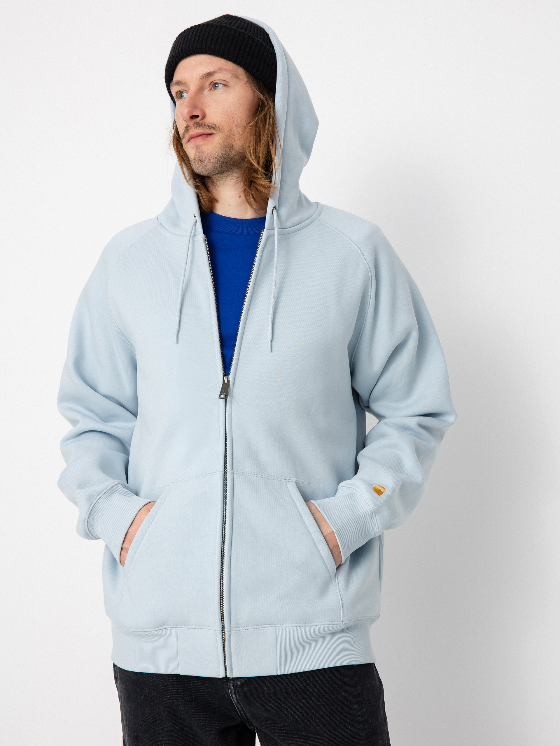 Carhartt WIP Chase ZHD Kapucnis pulóver (icarus/gold)