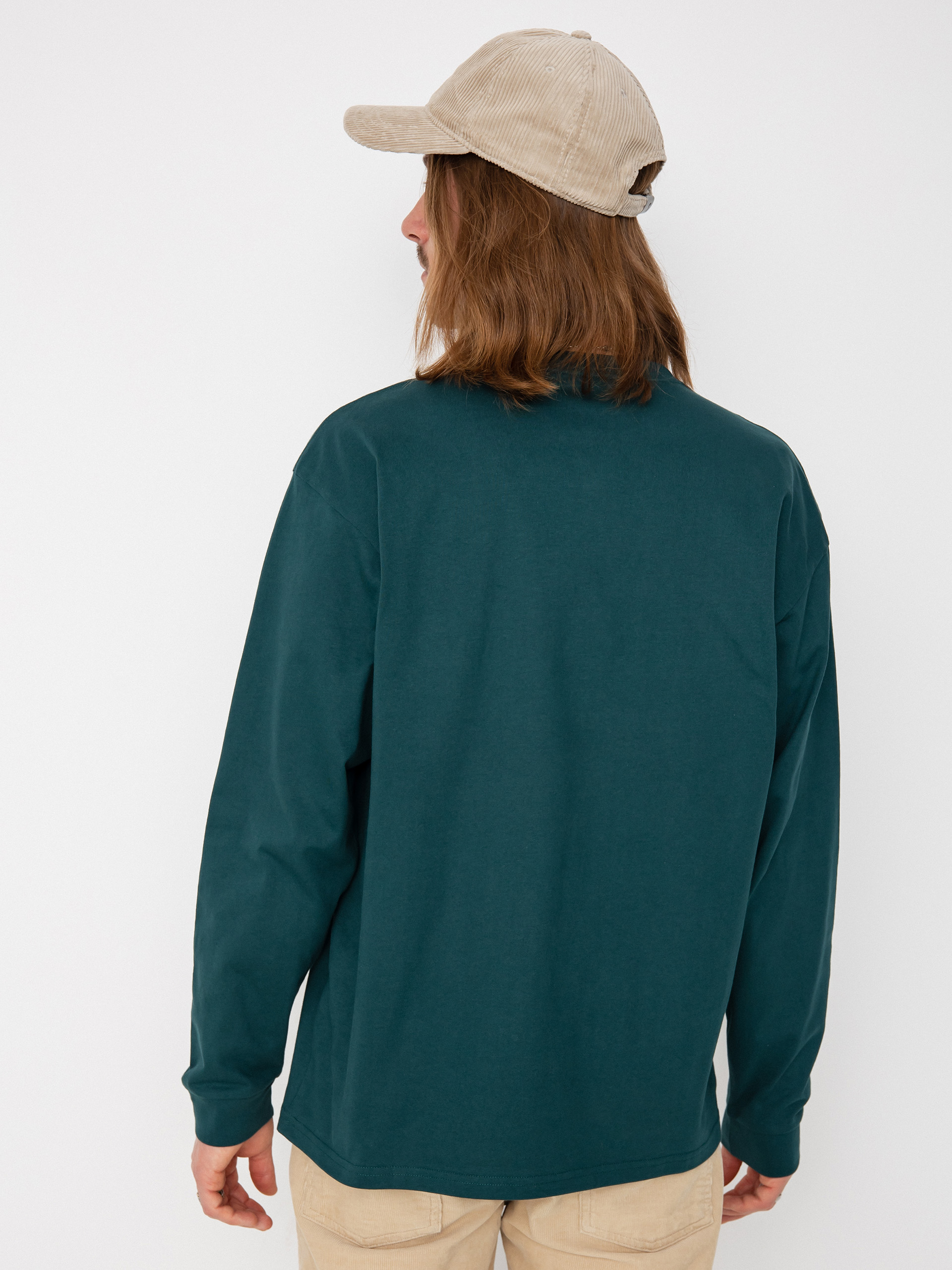 Carhartt WIP Chase Hosszú ujjú felső (botanic/gold)