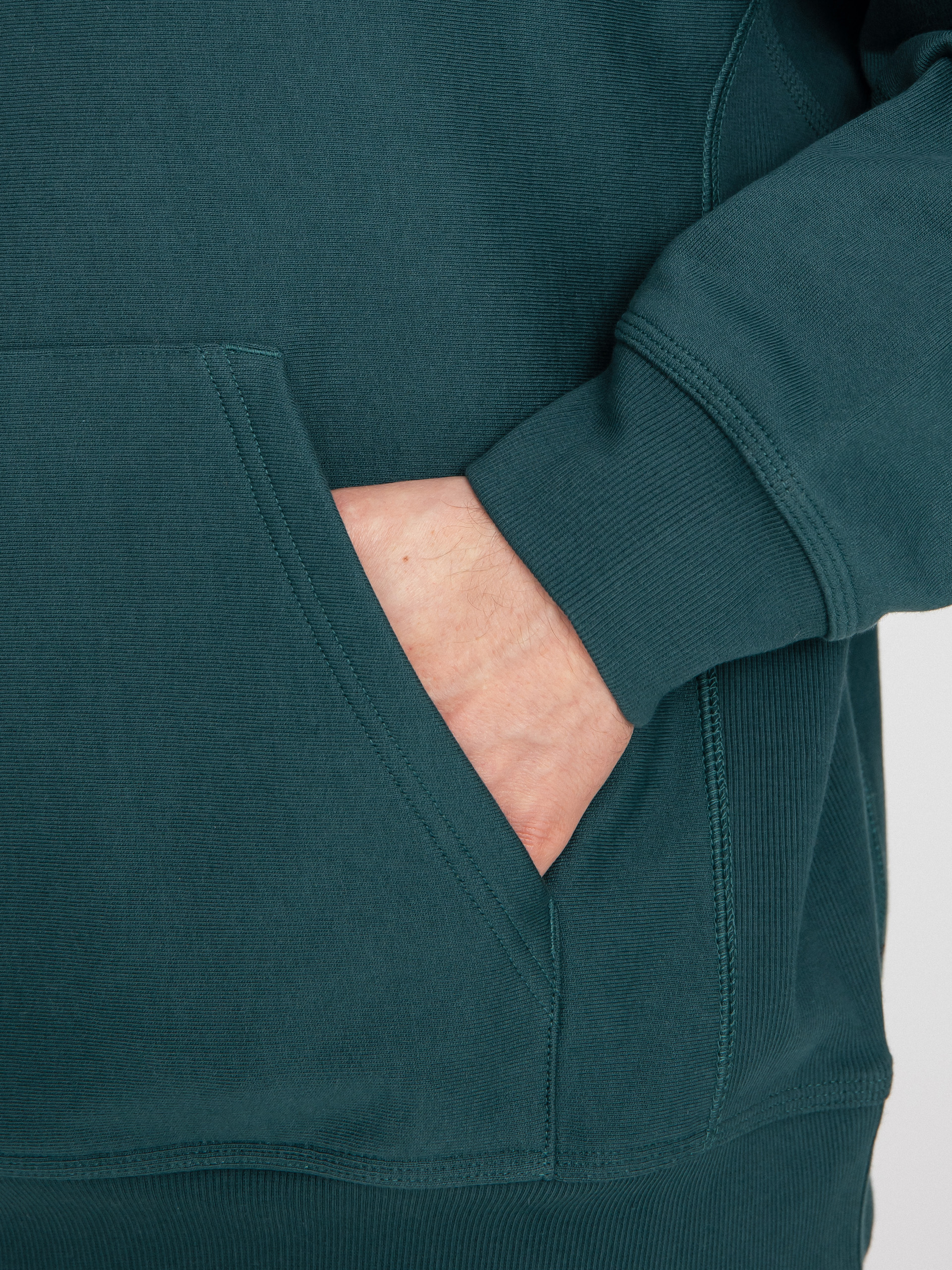 Carhartt WIP American Script HD Kapucnis pulóver (botanic)