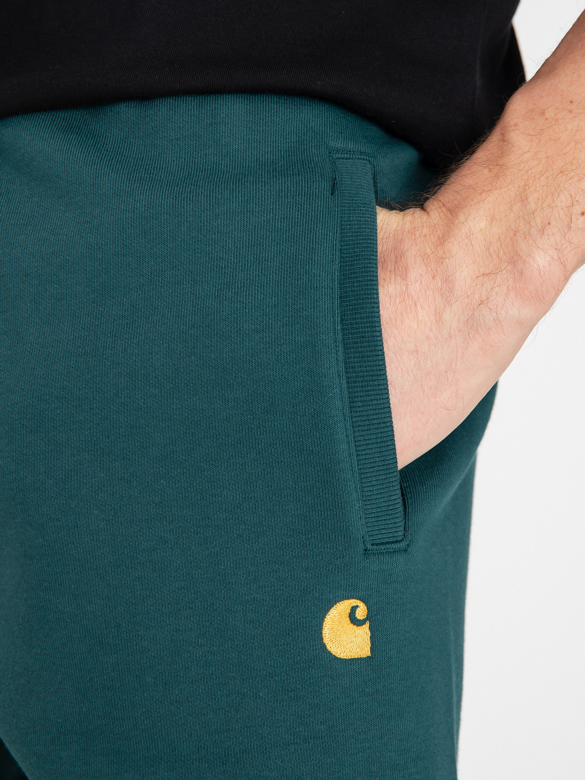 Carhartt WIP Chase Rövidnadrág (botanic/gold)