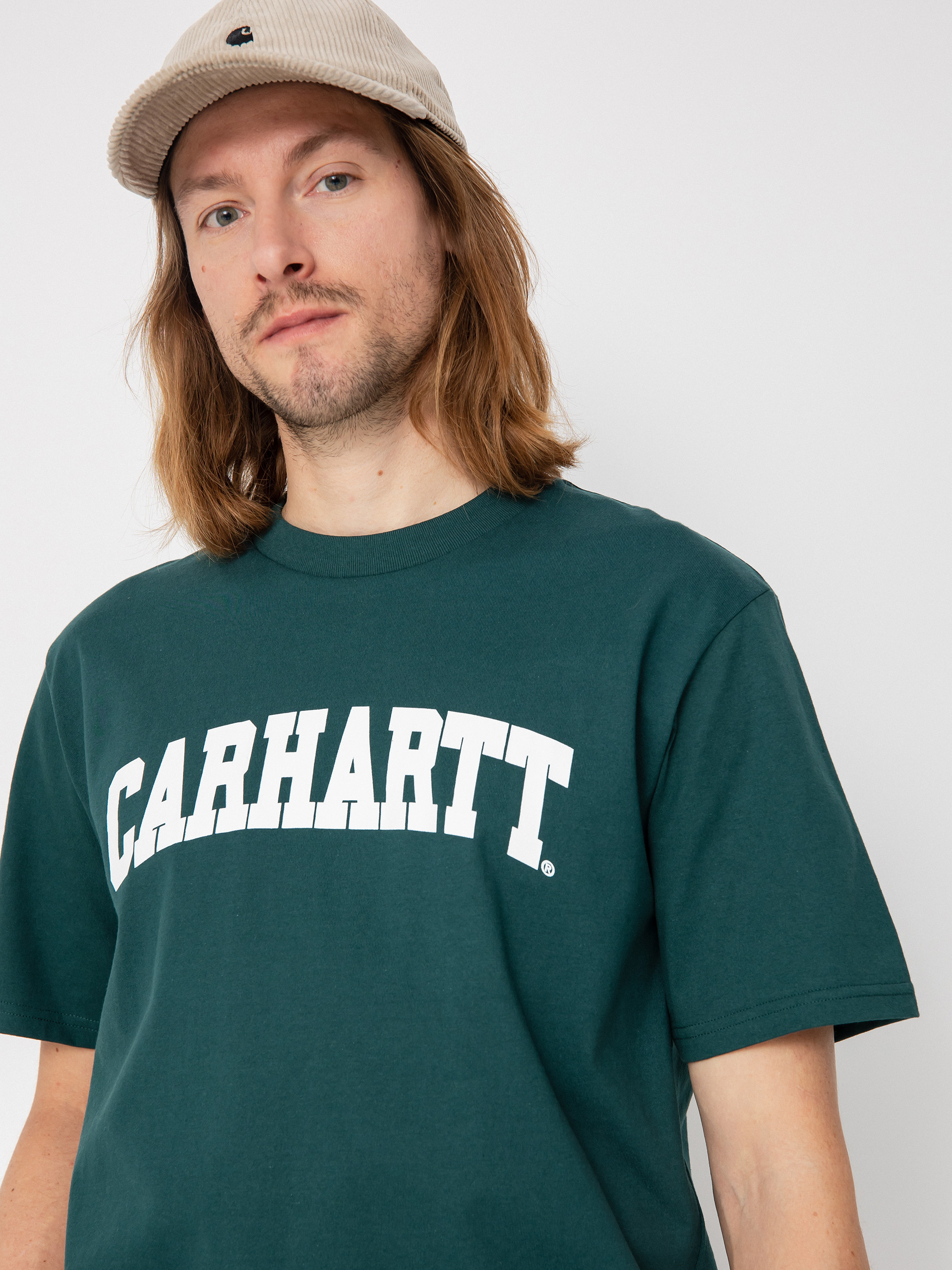 Carhartt WIP University póló (botanic/white)
