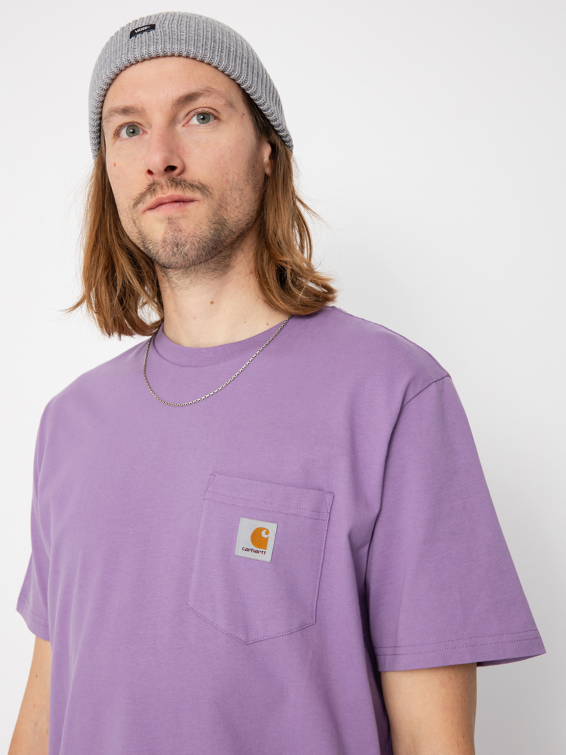 Carhartt WIP Pocket póló (violanda)