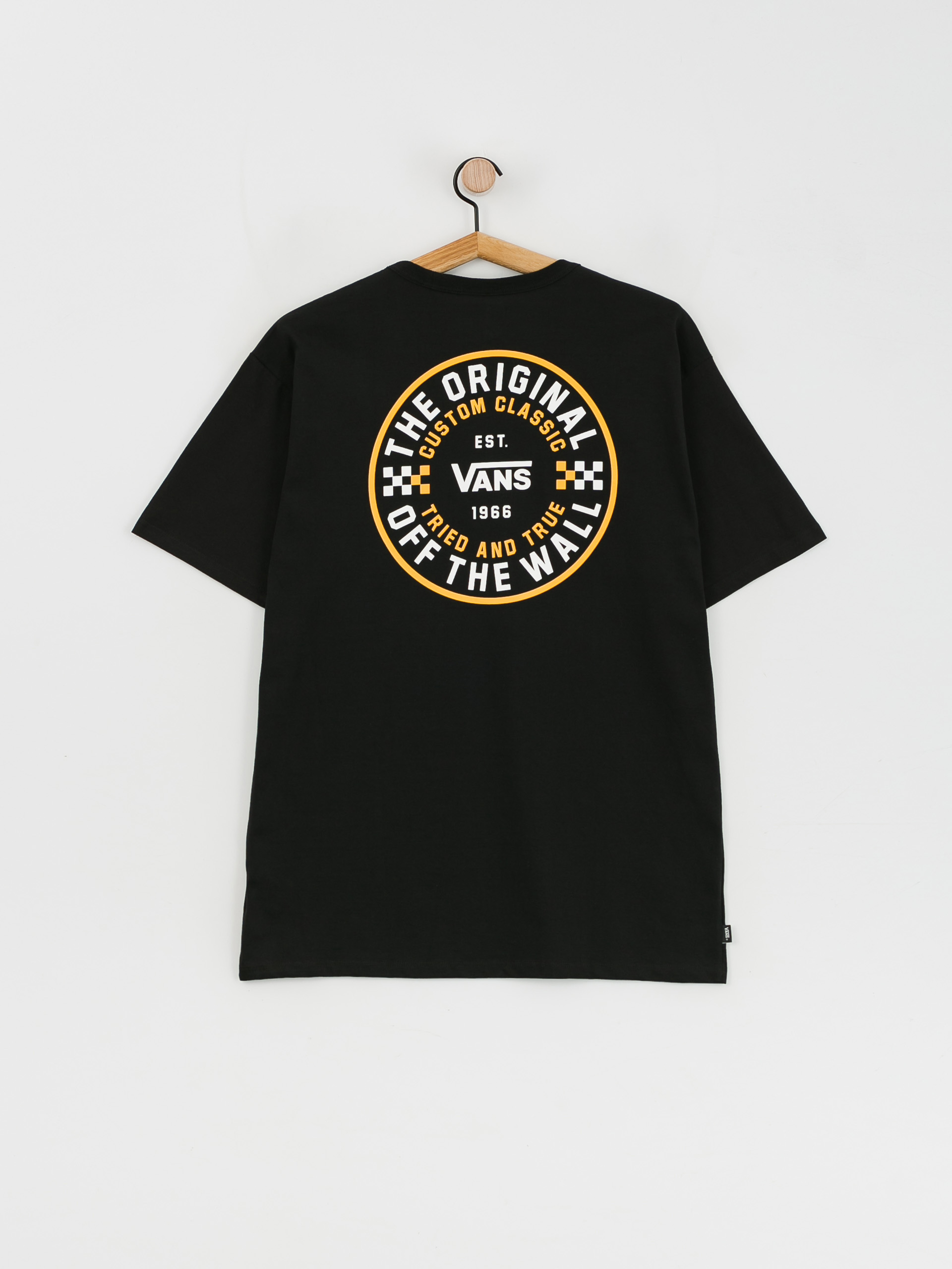 Vans Off The Wall Checker Circle póló (black)