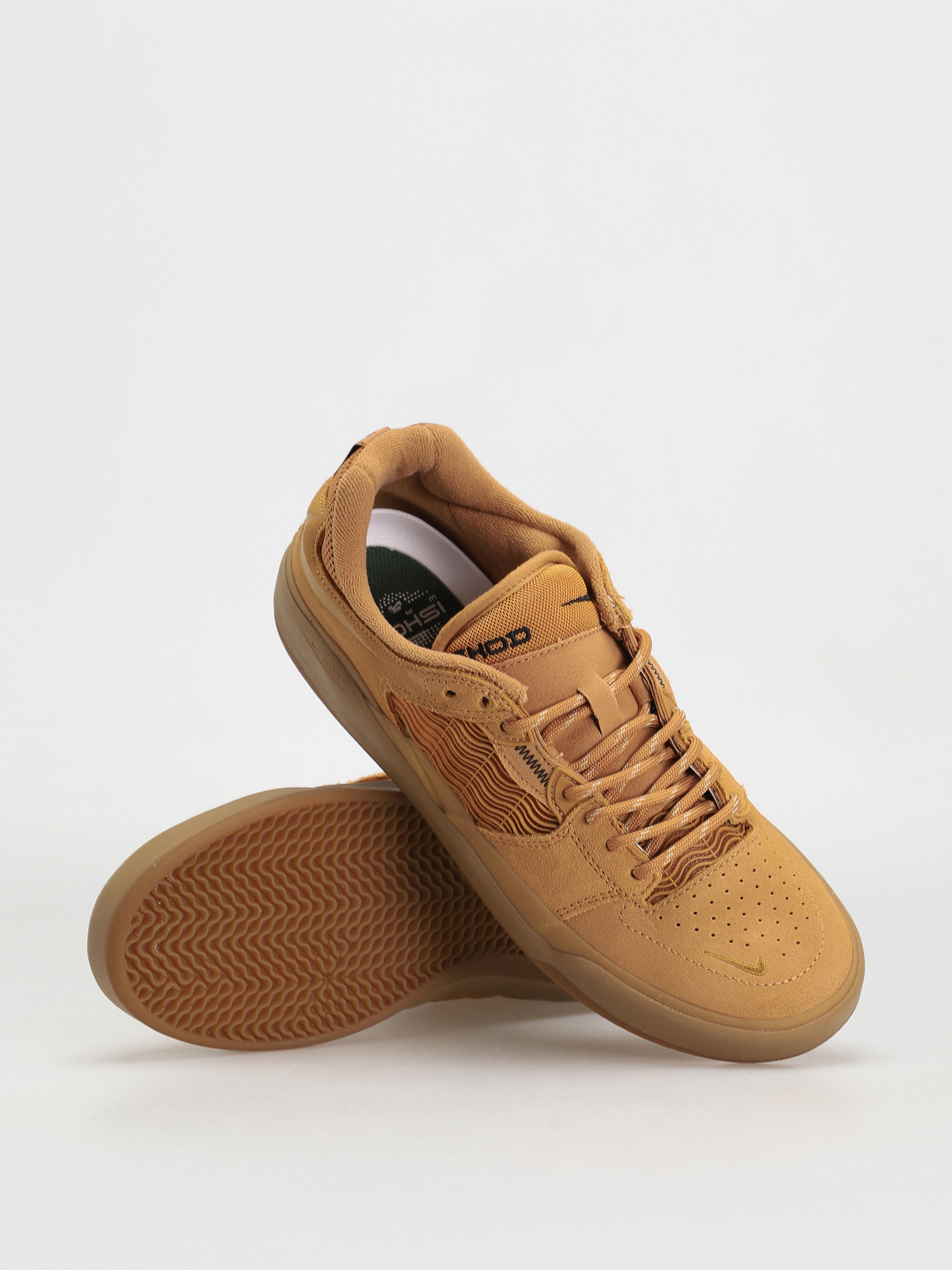 Nike SB Ishod Wair Cipők (flax/wheat flax gum light brown)