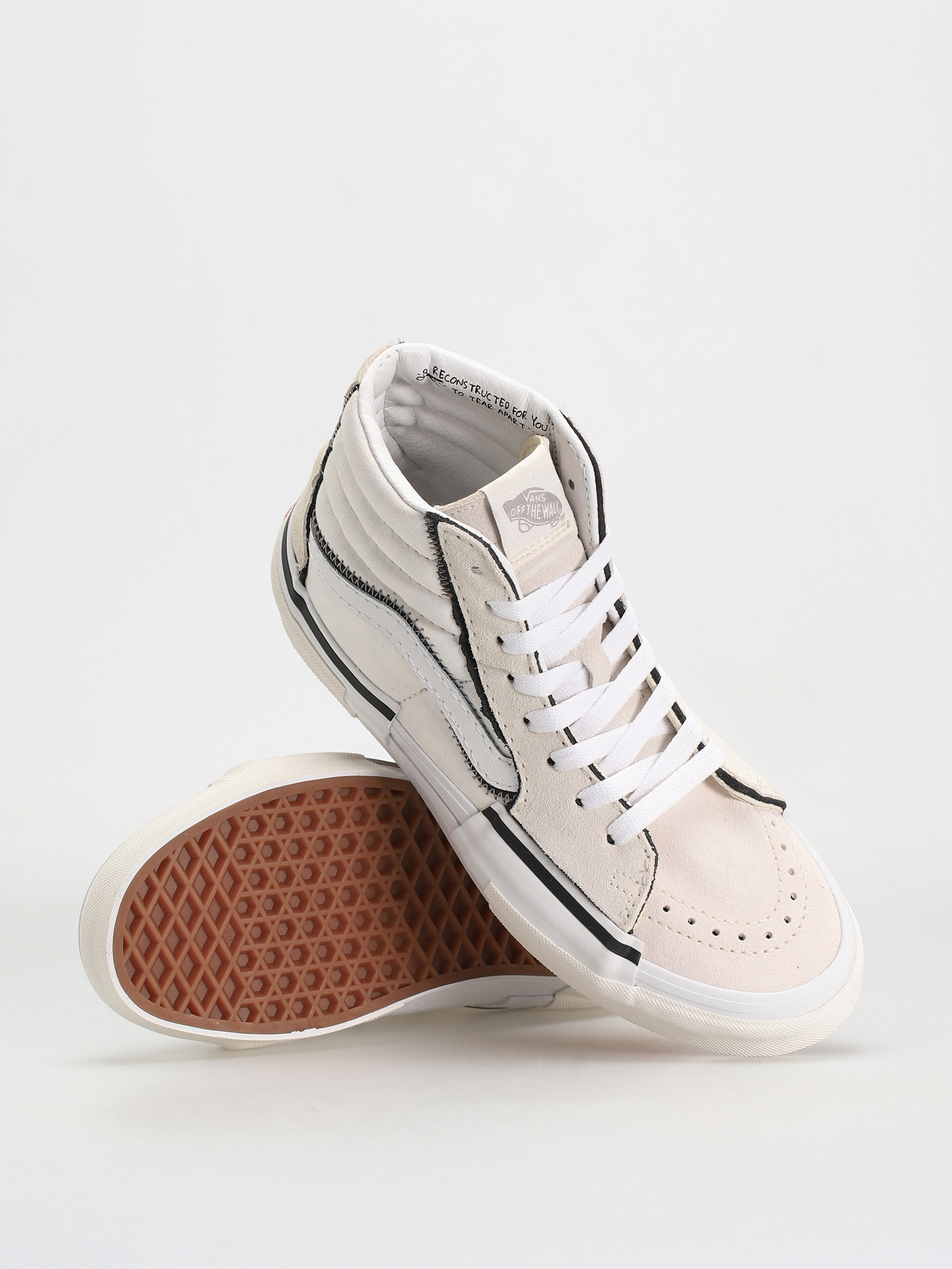 Vans Sk8 Hi Reconstruct Cipők (marshmallow/white)