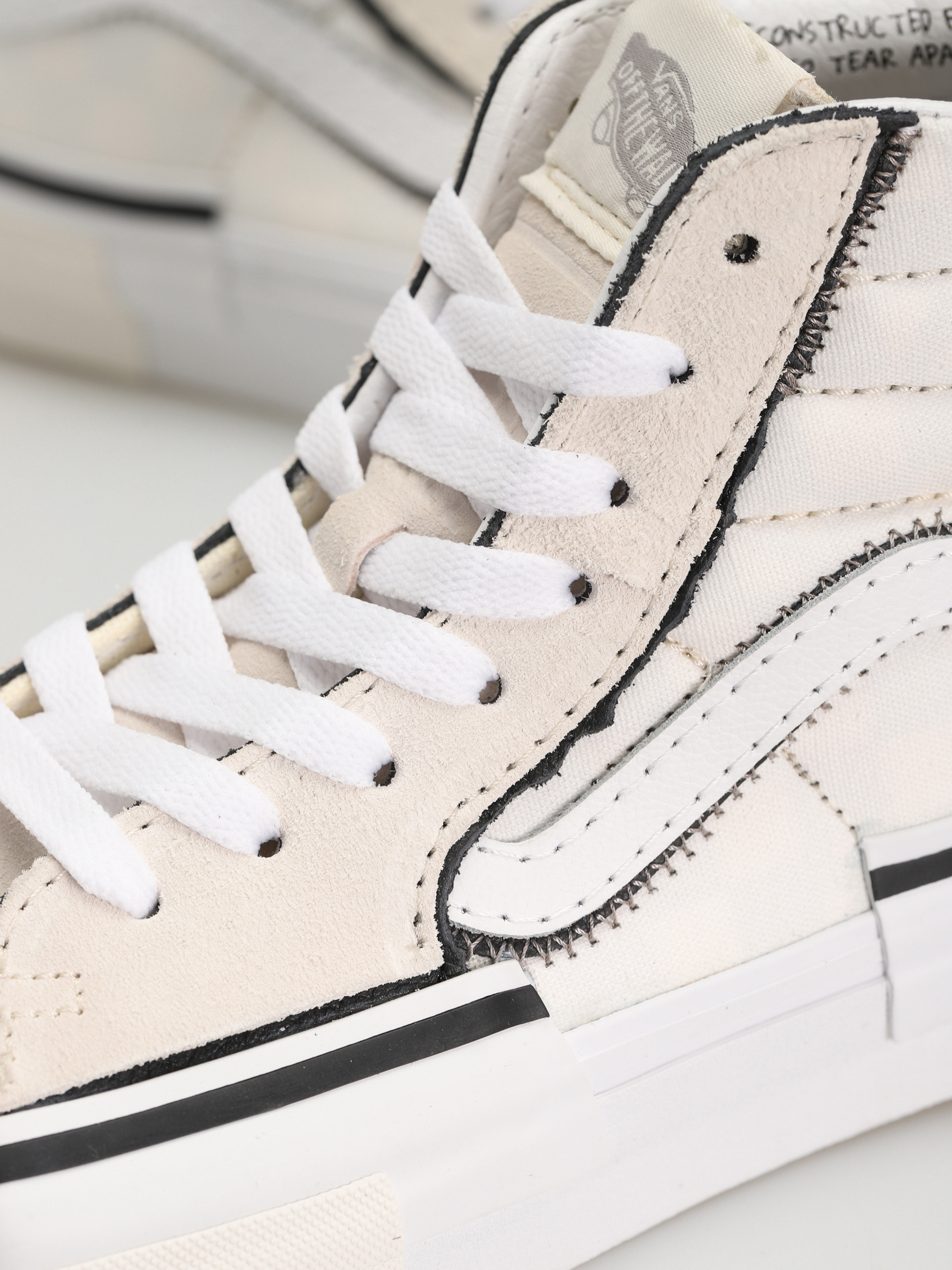 Vans Sk8 Hi Reconstruct Cipők (marshmallow/white)