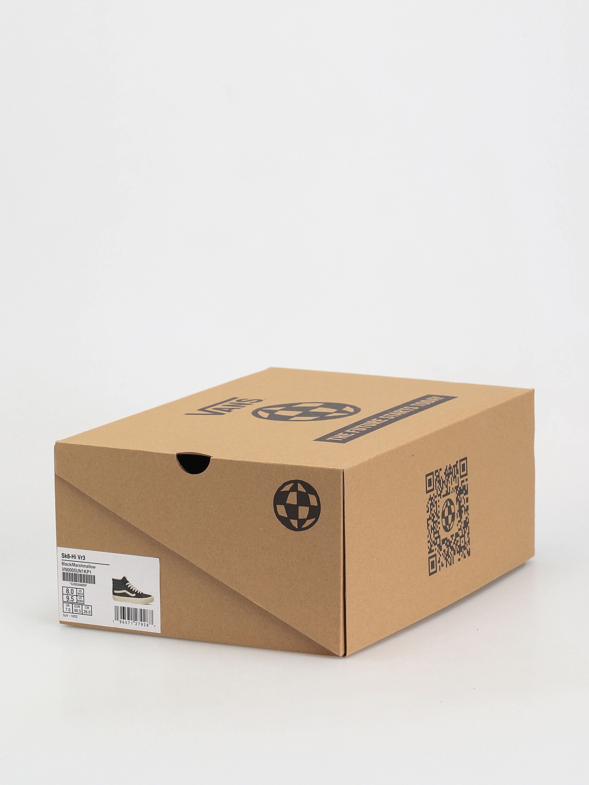 Vans Sk8 Hi VR3 Cipők (black/marshmallow)