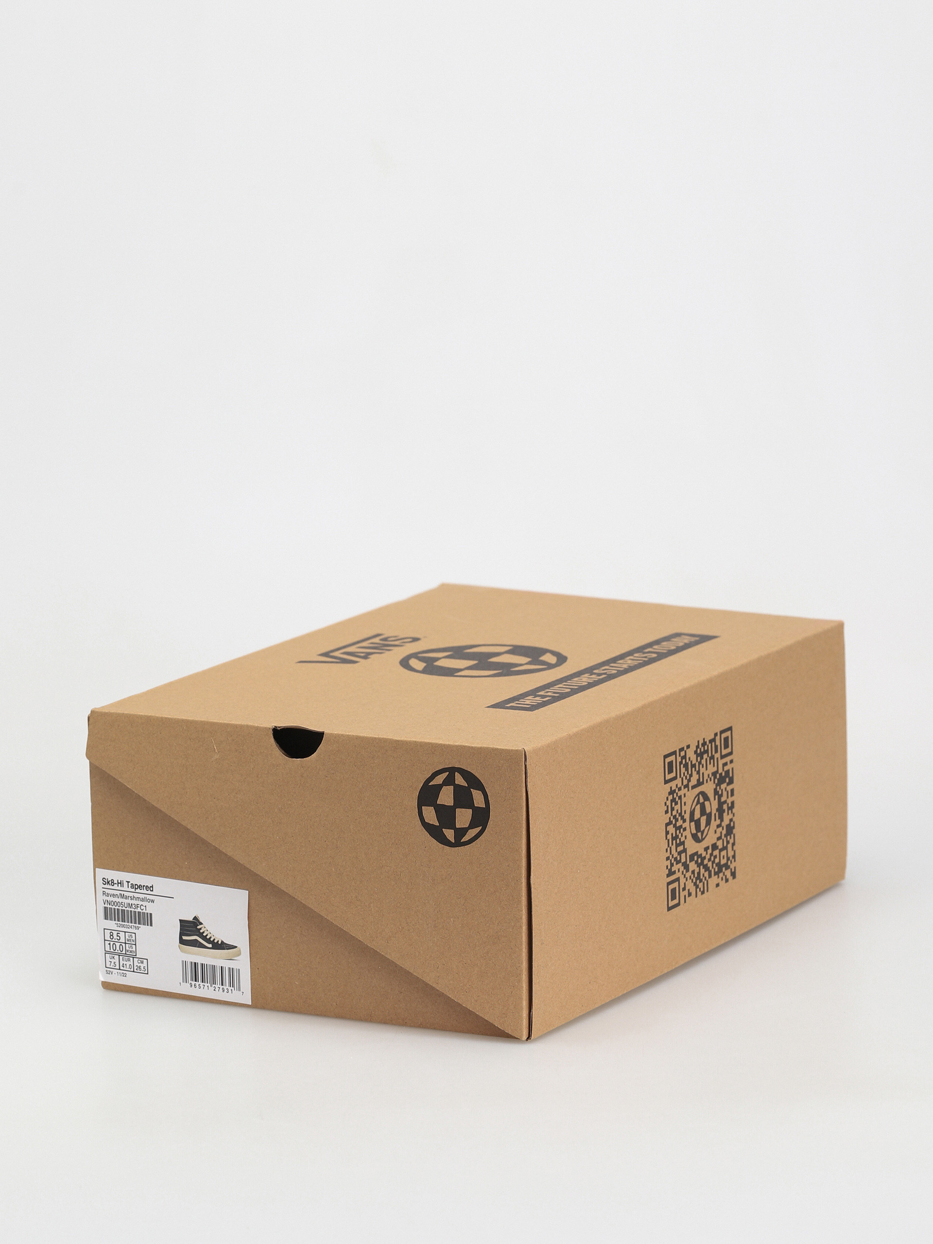 Vans Sk8 Hi Tapered VR3 Cipők (raven/marshmallow)