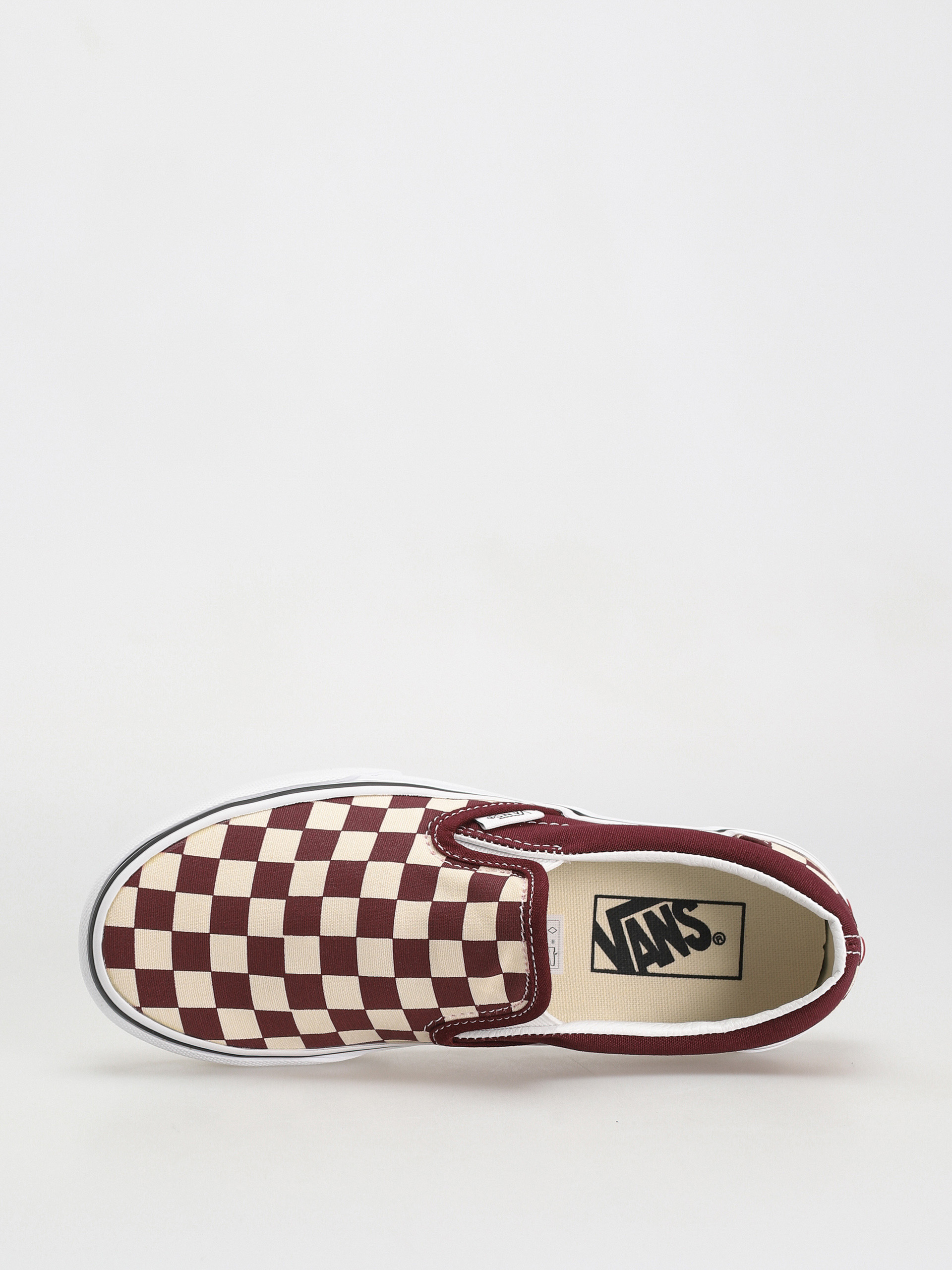 Vans Classic Slip On Cipők (checkerboard/port royale/true white)
