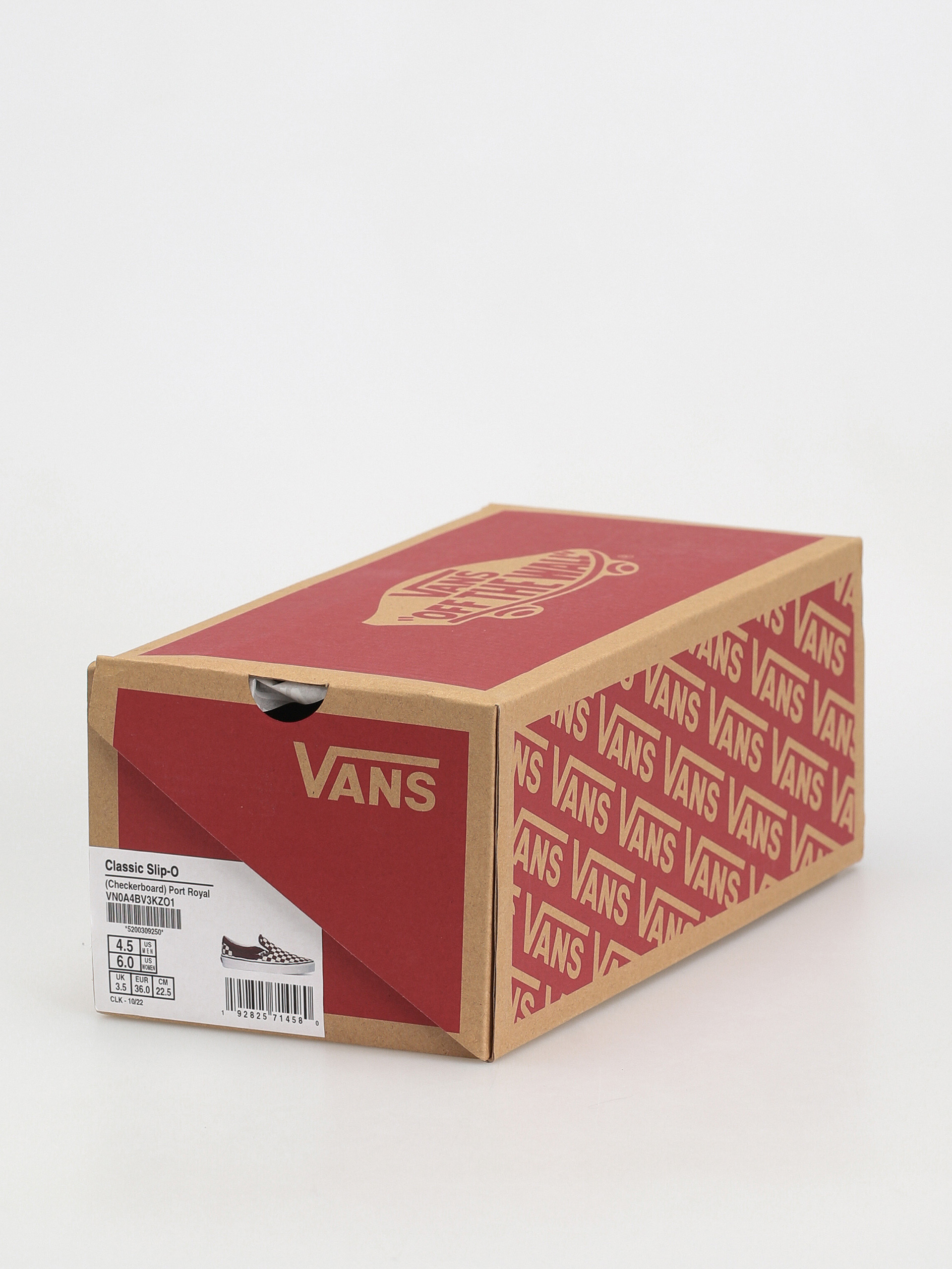 Vans Classic Slip On Cipők (checkerboard/port royale/true white)
