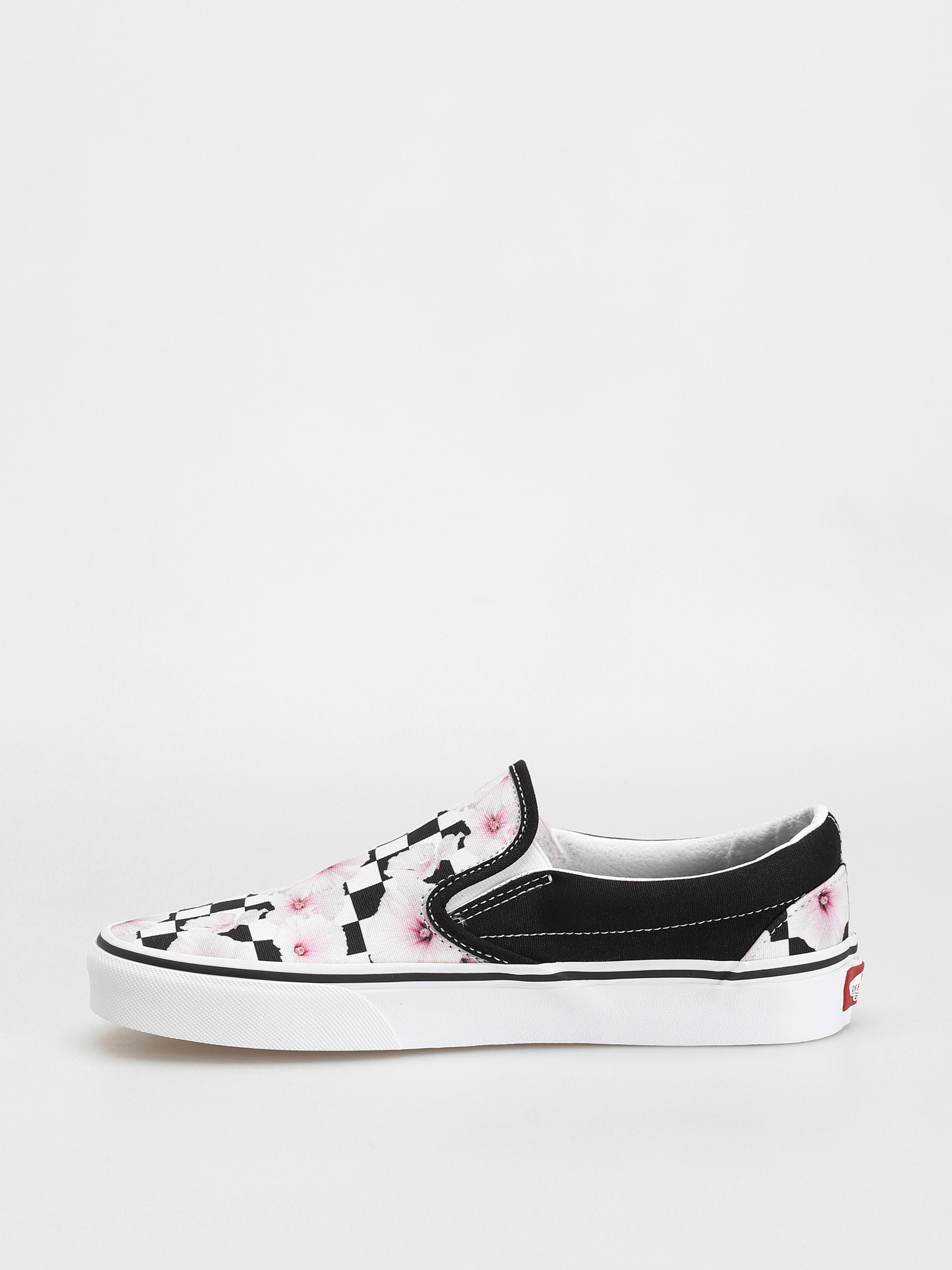 Vans Classic Slip On Cipők Wmn (hibiscus checkerboard black)