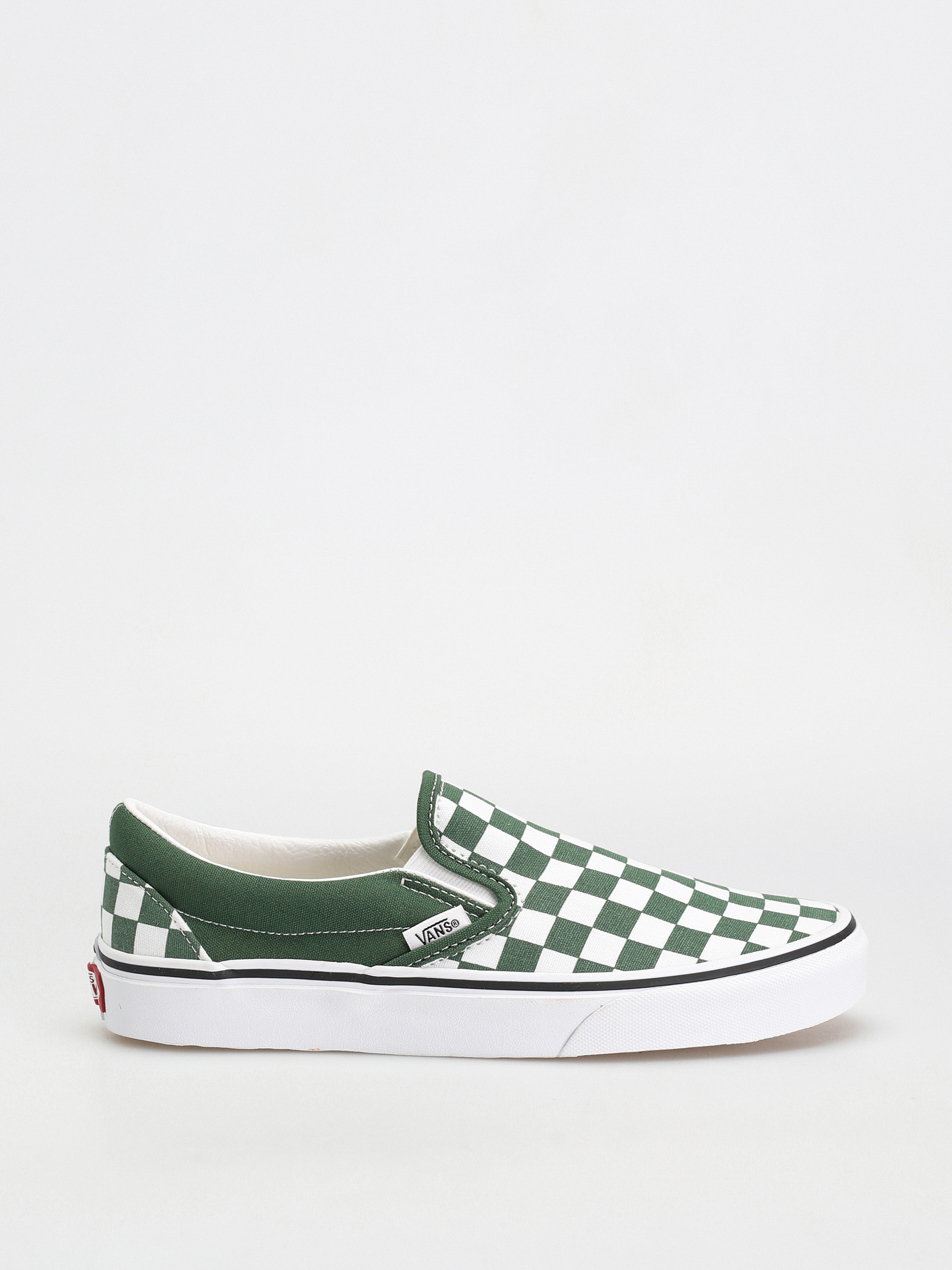 Vans Classic Slip On Cipők (color theory checkerboard greener pastur)