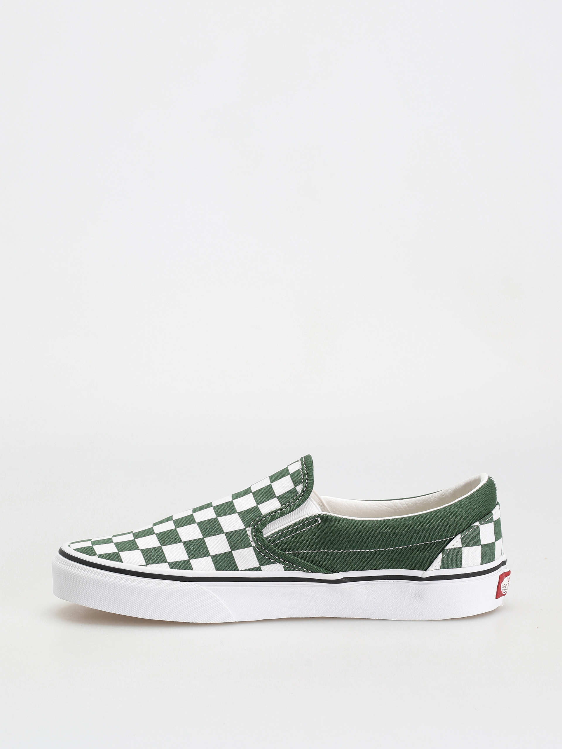 Vans Classic Slip On Cipők (color theory checkerboard greener pastur)