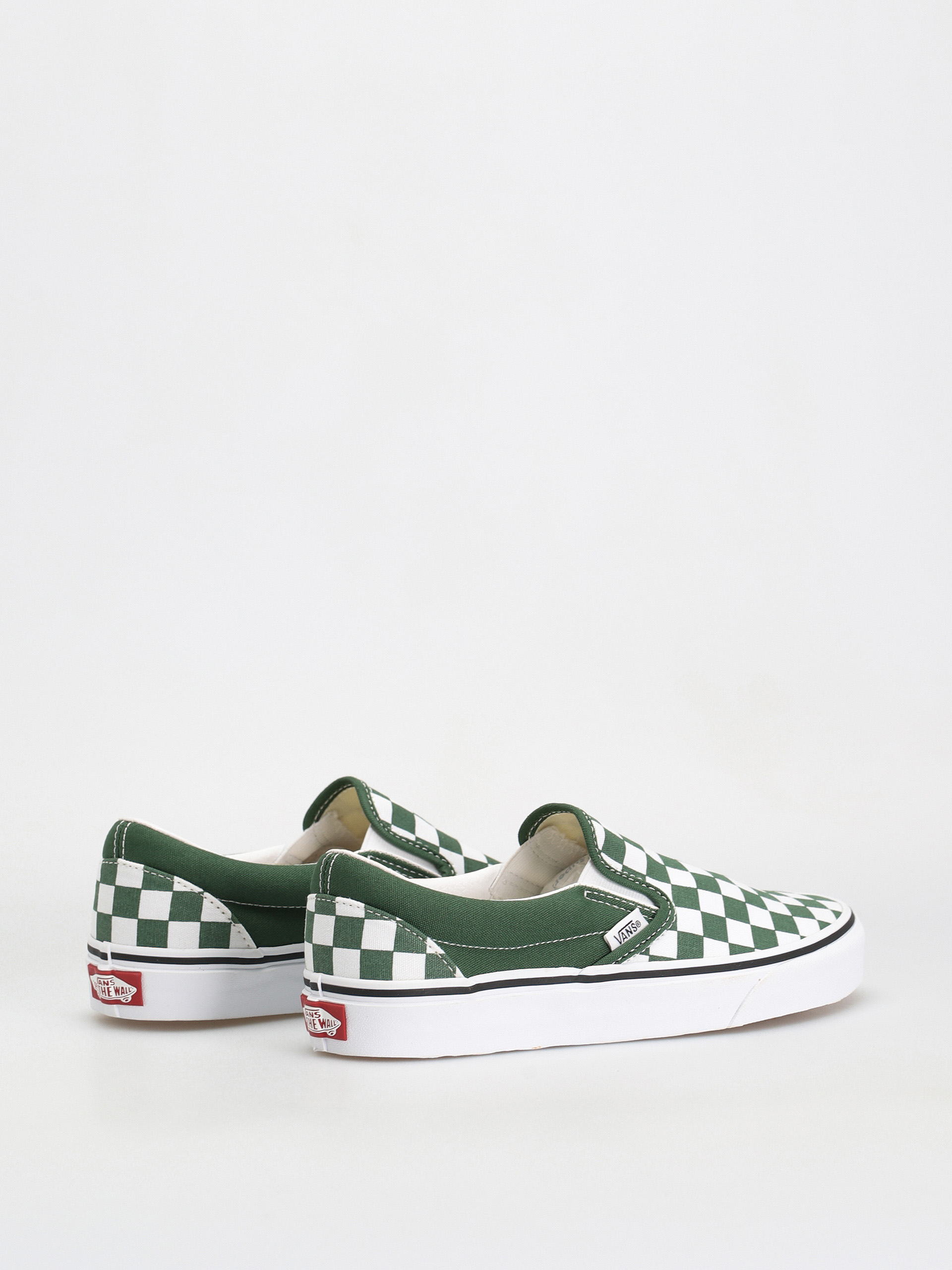 Vans Classic Slip On Cipők (color theory checkerboard greener pastur)