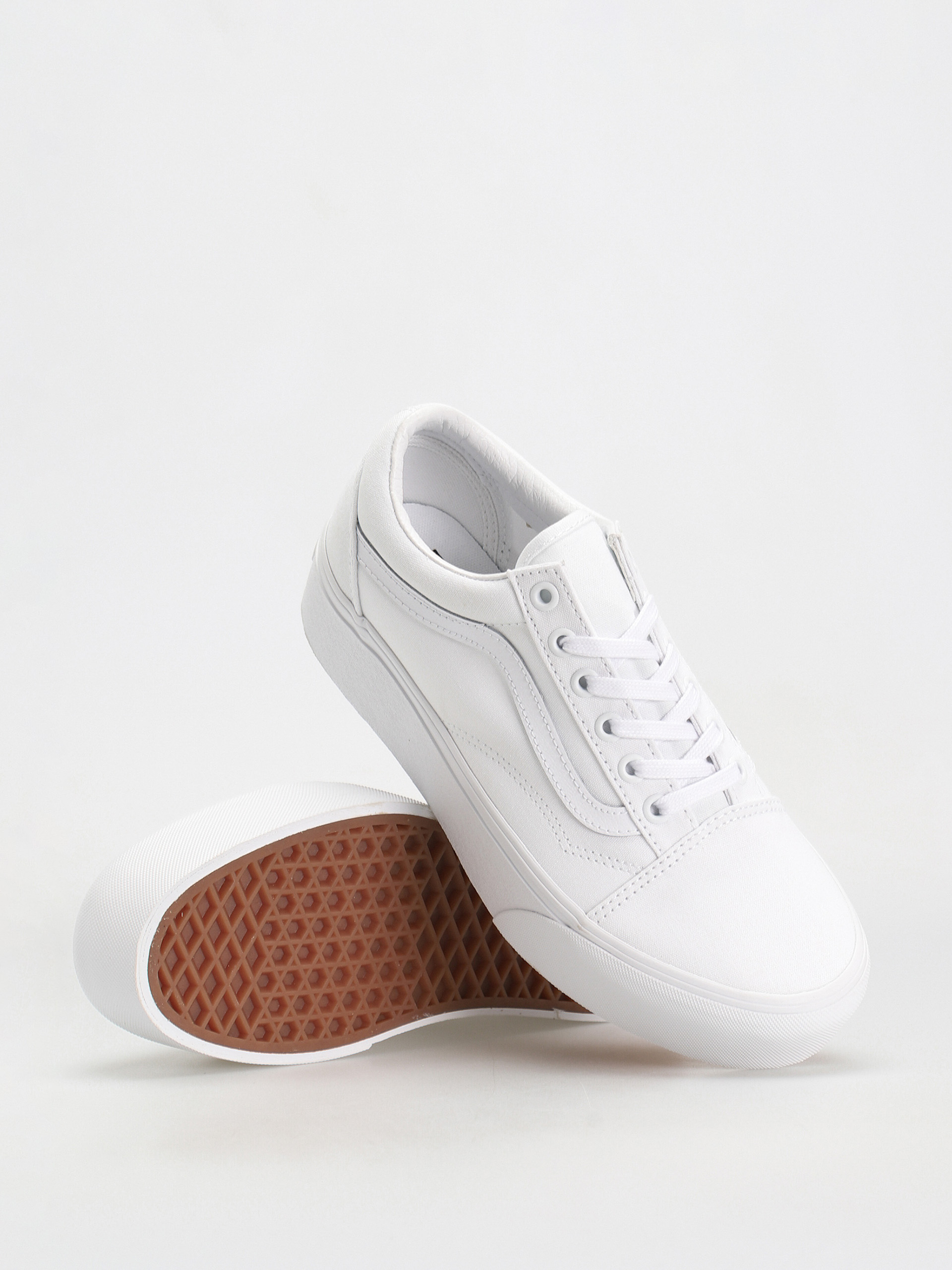 Vans Old Skool Stackform Cipők Wmn (true white)