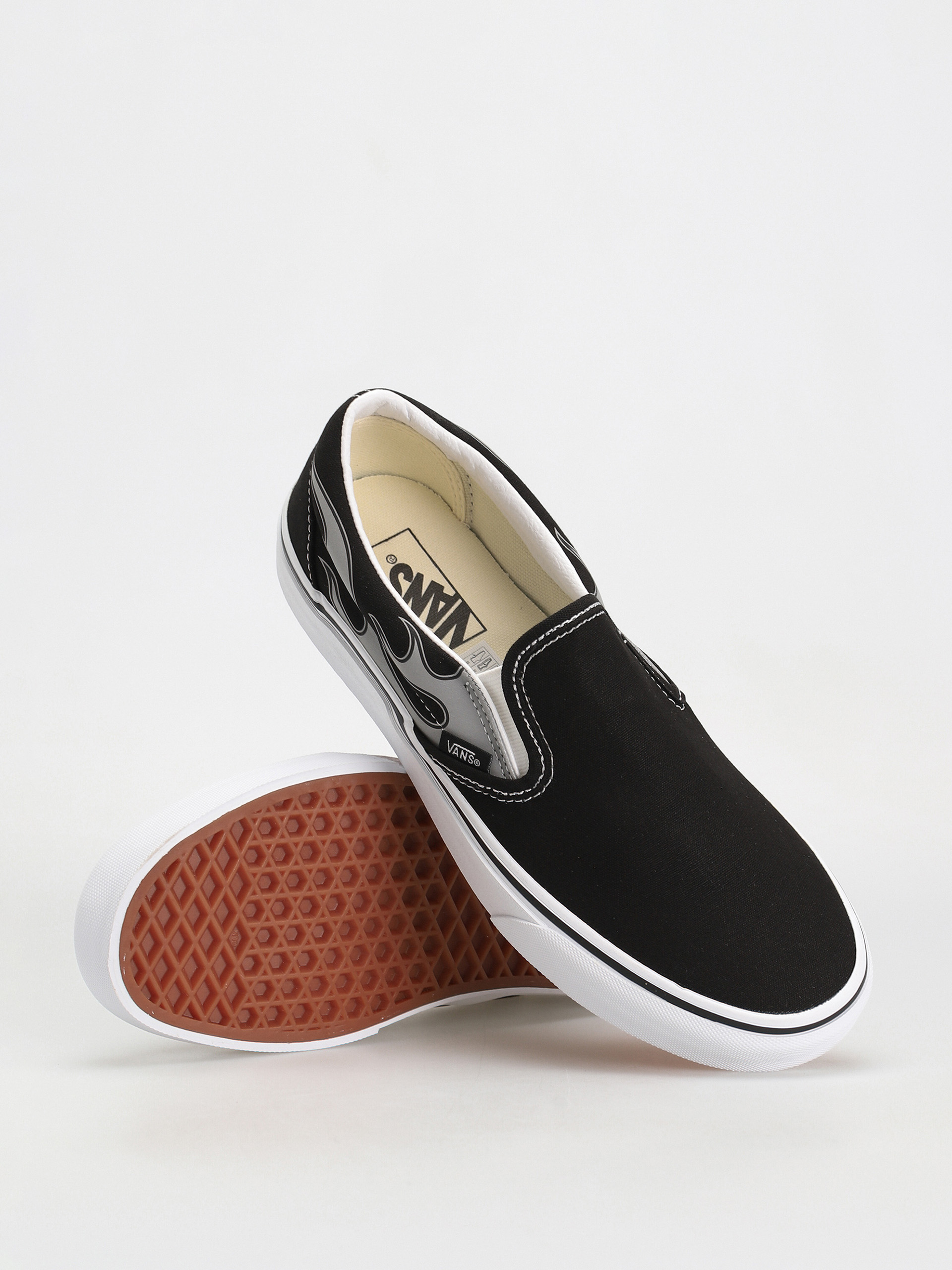 Vans Classic Slip On Cipők (reflective flame black)