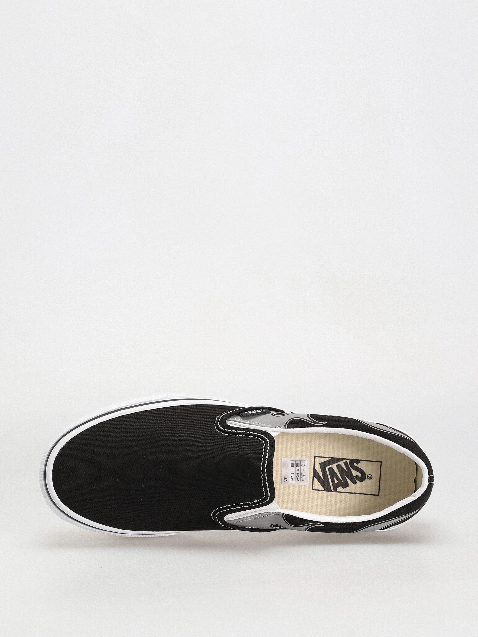 Vans Classic Slip On Cipők (reflective flame black)
