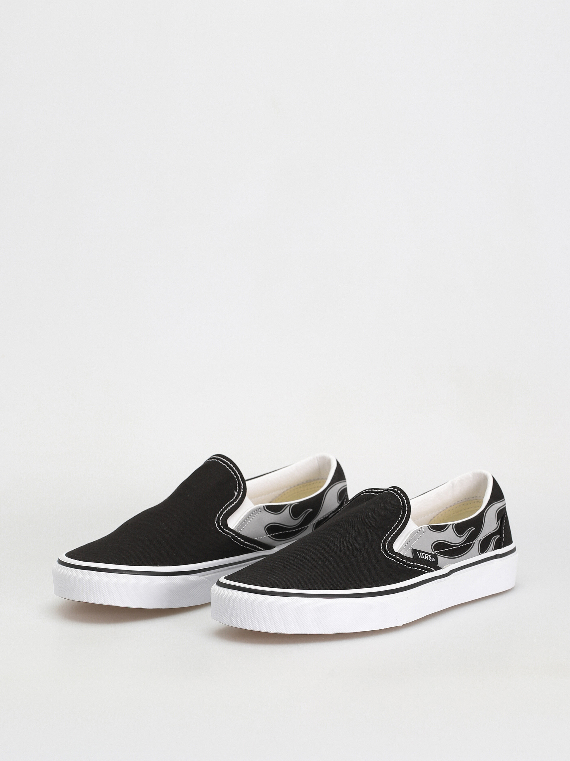 Vans Classic Slip On Cipők (reflective flame black)