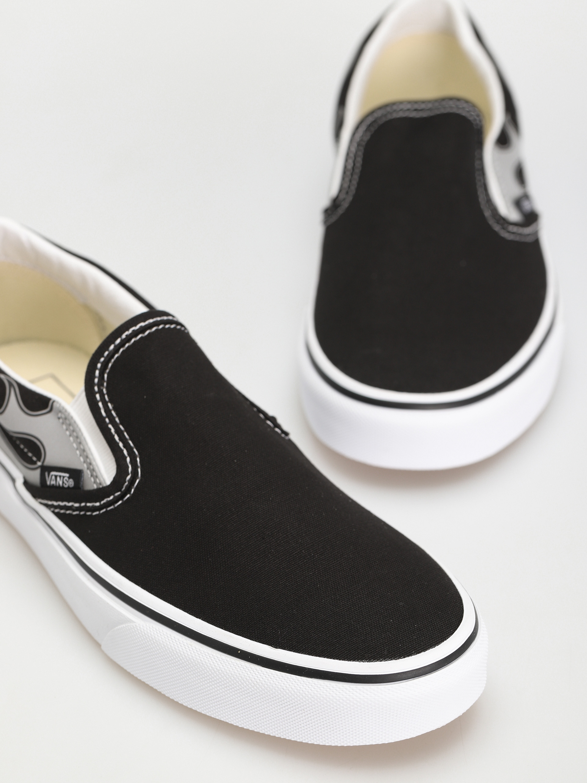 Vans Classic Slip On Cipők (reflective flame black)