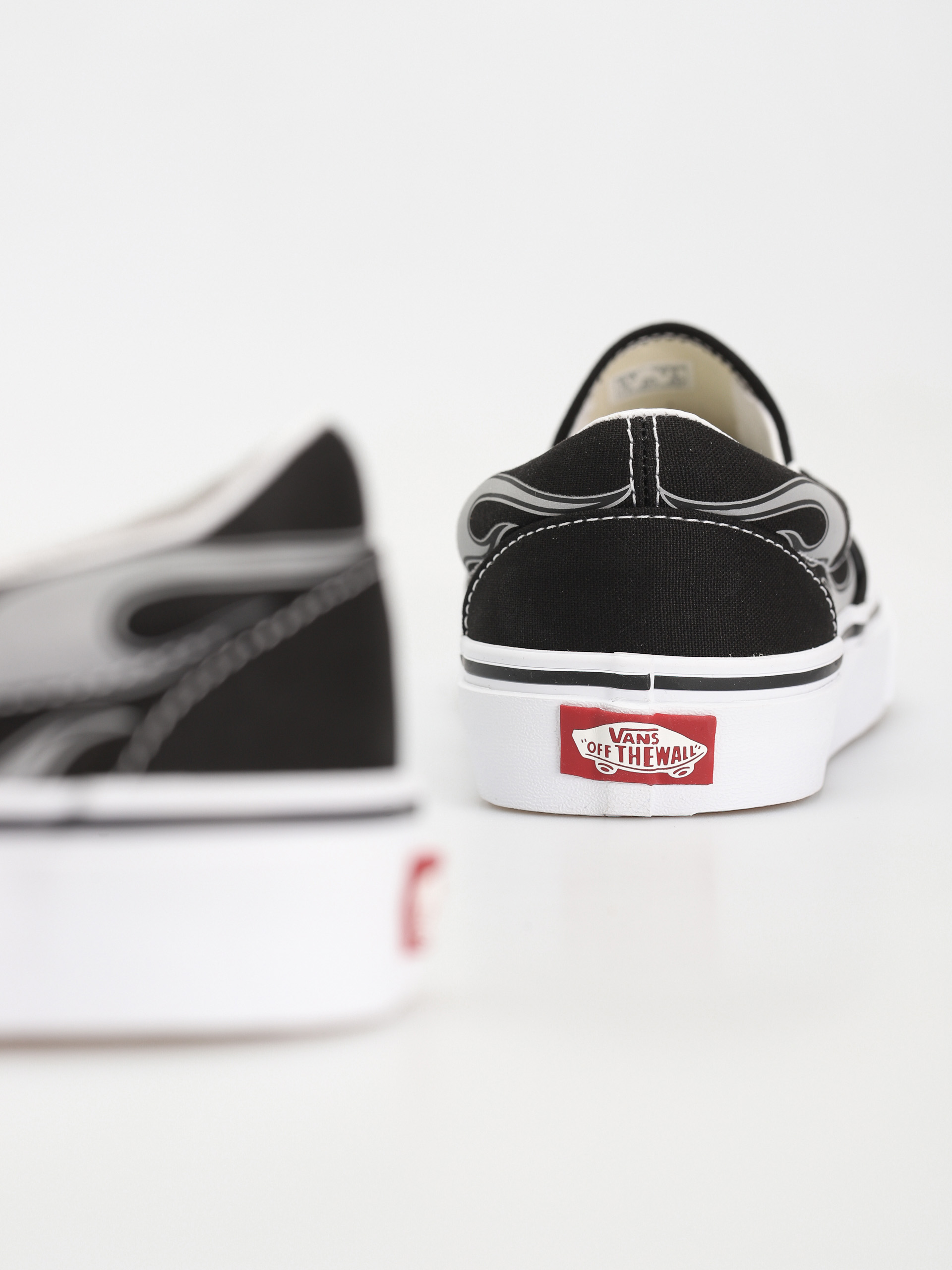 Vans Classic Slip On Cipők (reflective flame black)