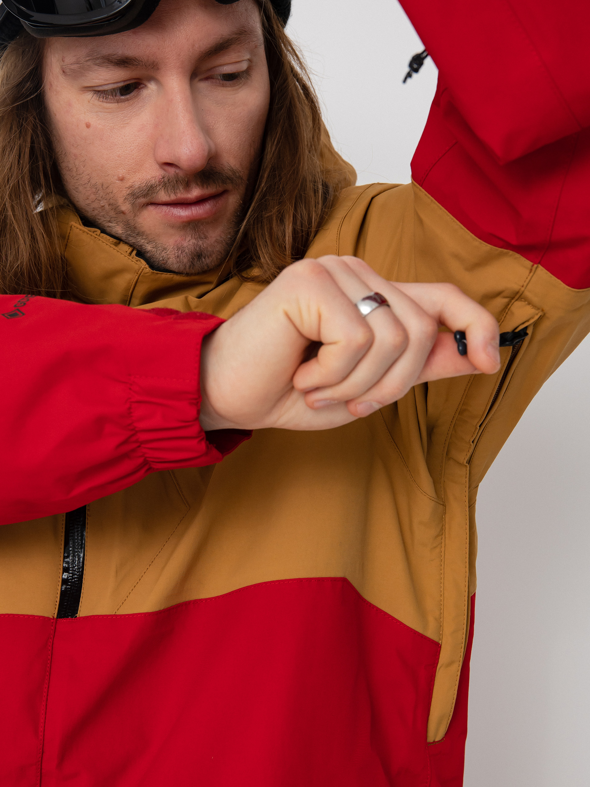 Férfi Volcom L Gore Tex Snowboard dzseki (caramel)