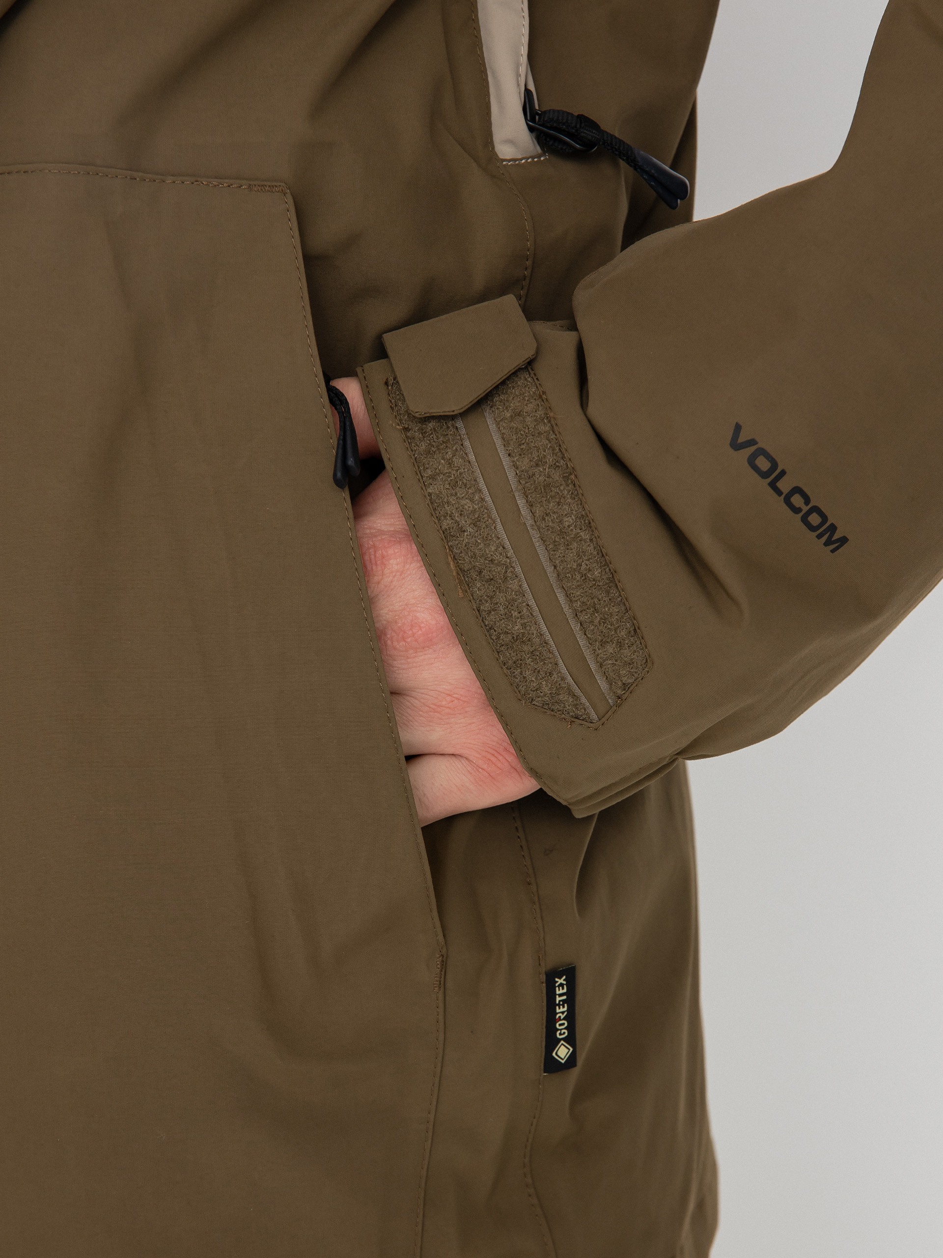 Férfi Volcom L Gore Tex Snowboard dzseki (dark khaki)