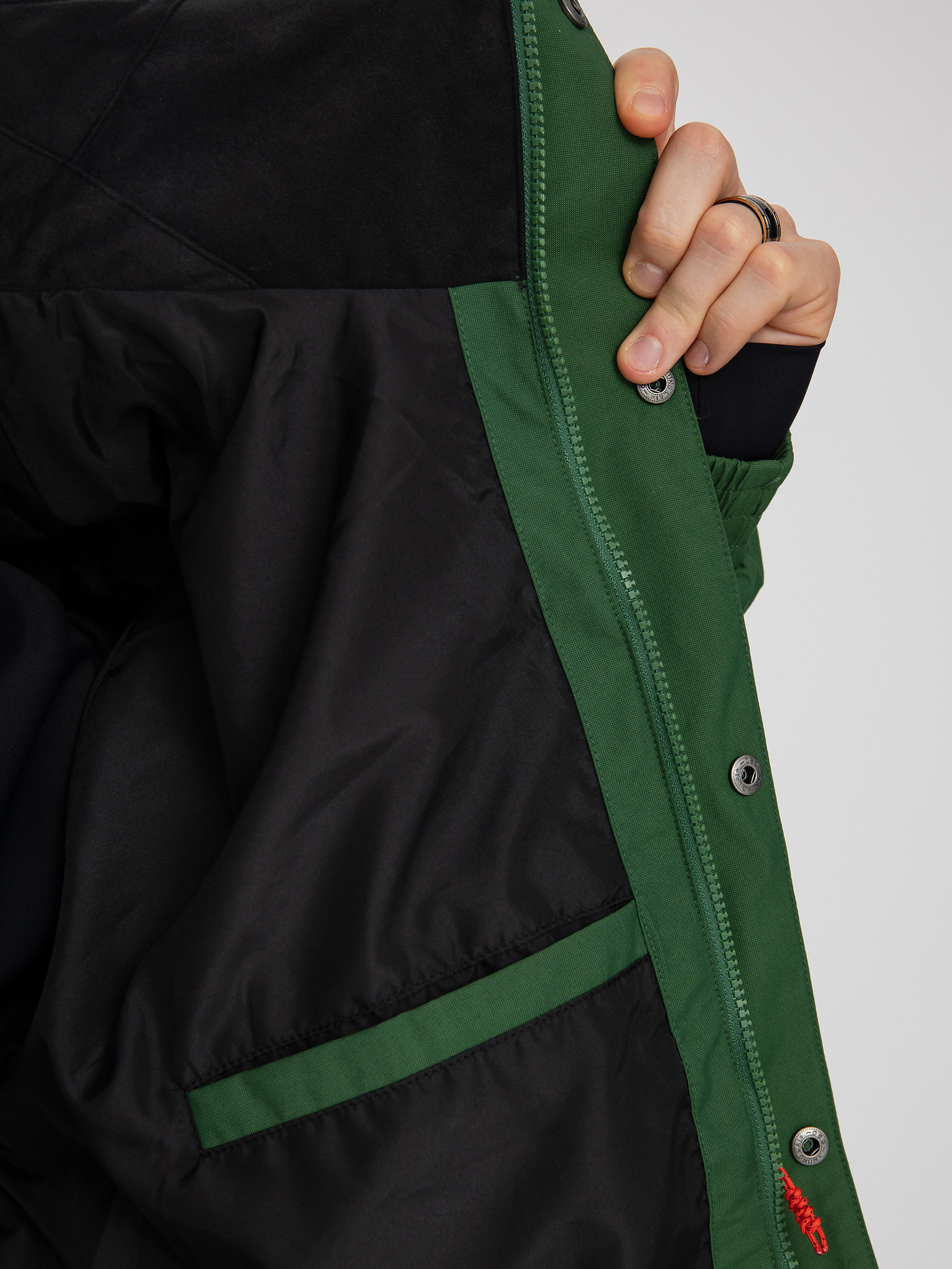 Férfi Volcom Longo Gore Tex Snowboard dzseki (military)