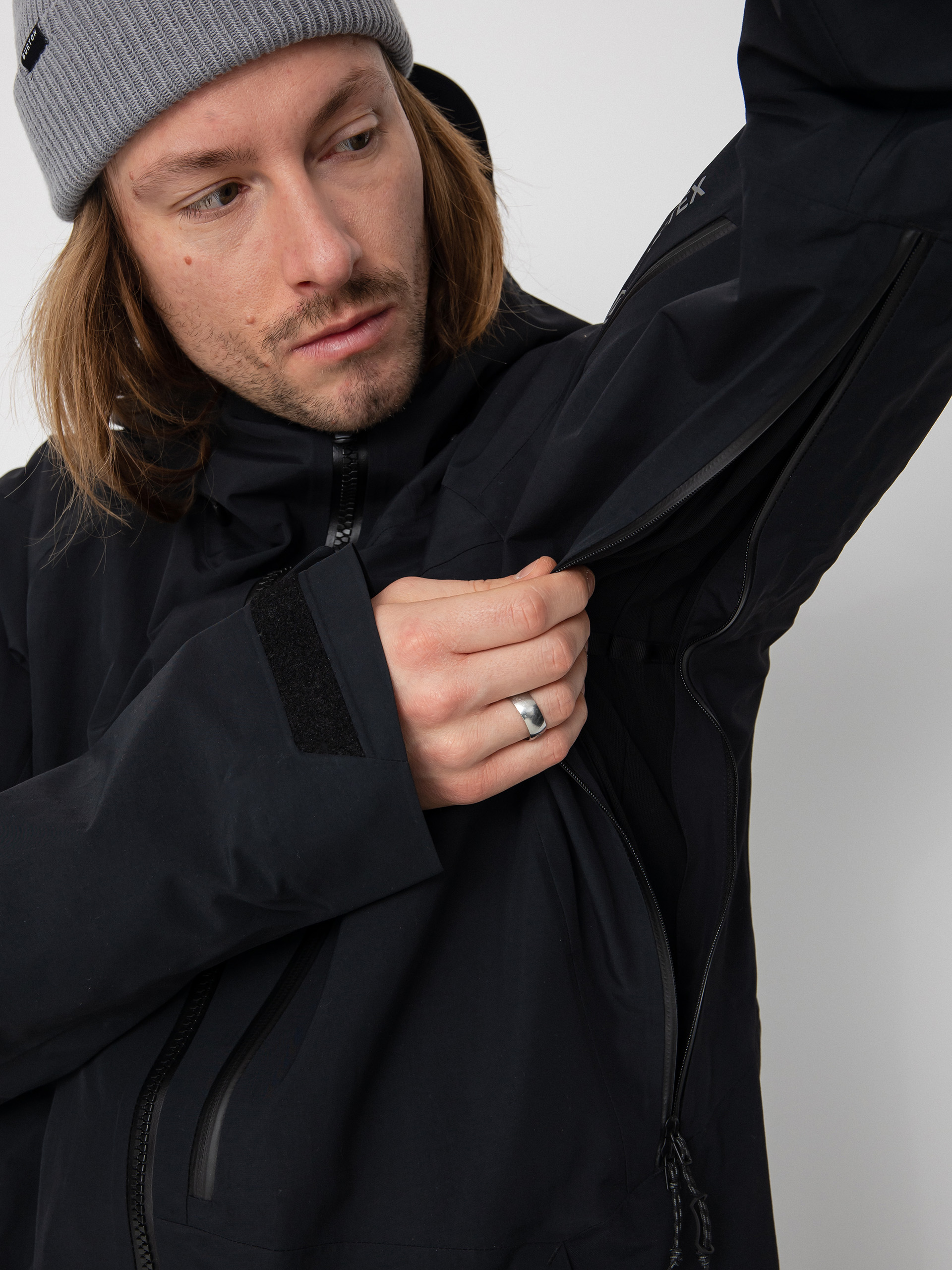 Férfi Snowboard dzseki Burton Ak Gore Cyclic (true black)