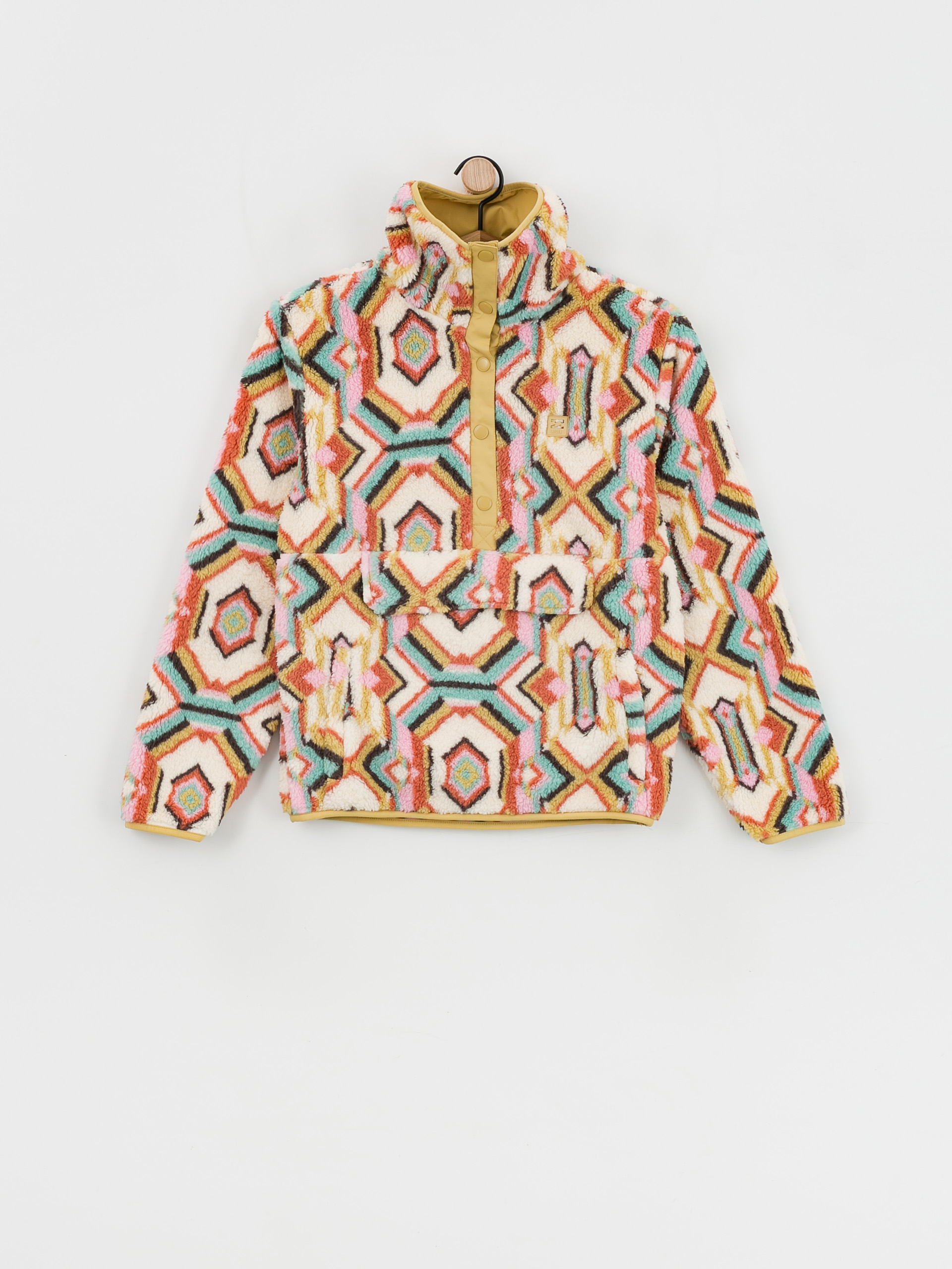 Női Billabong Switchback Pull Polár pulóver (olive it)