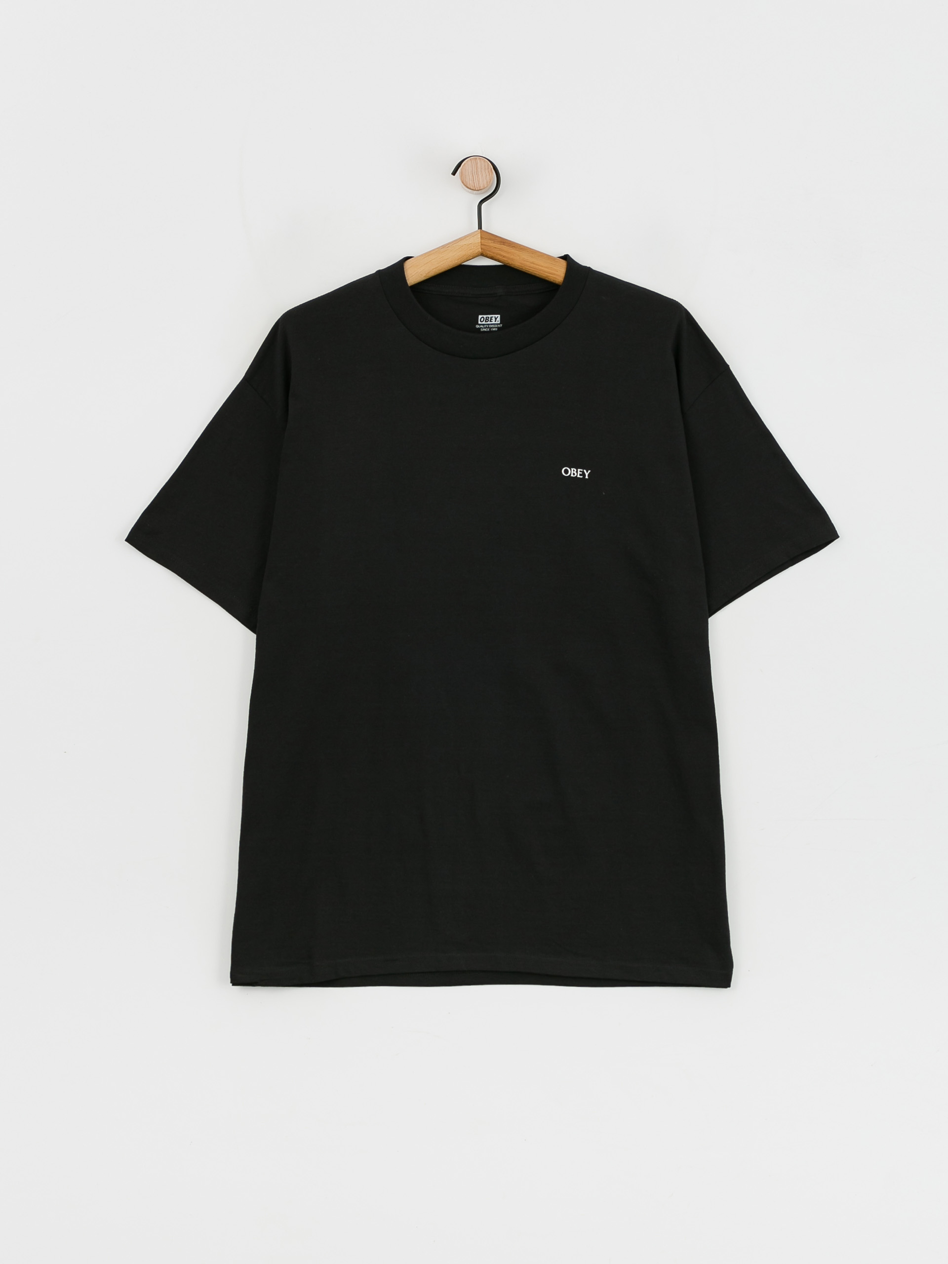 OBEY Torn Icon Face póló (black)