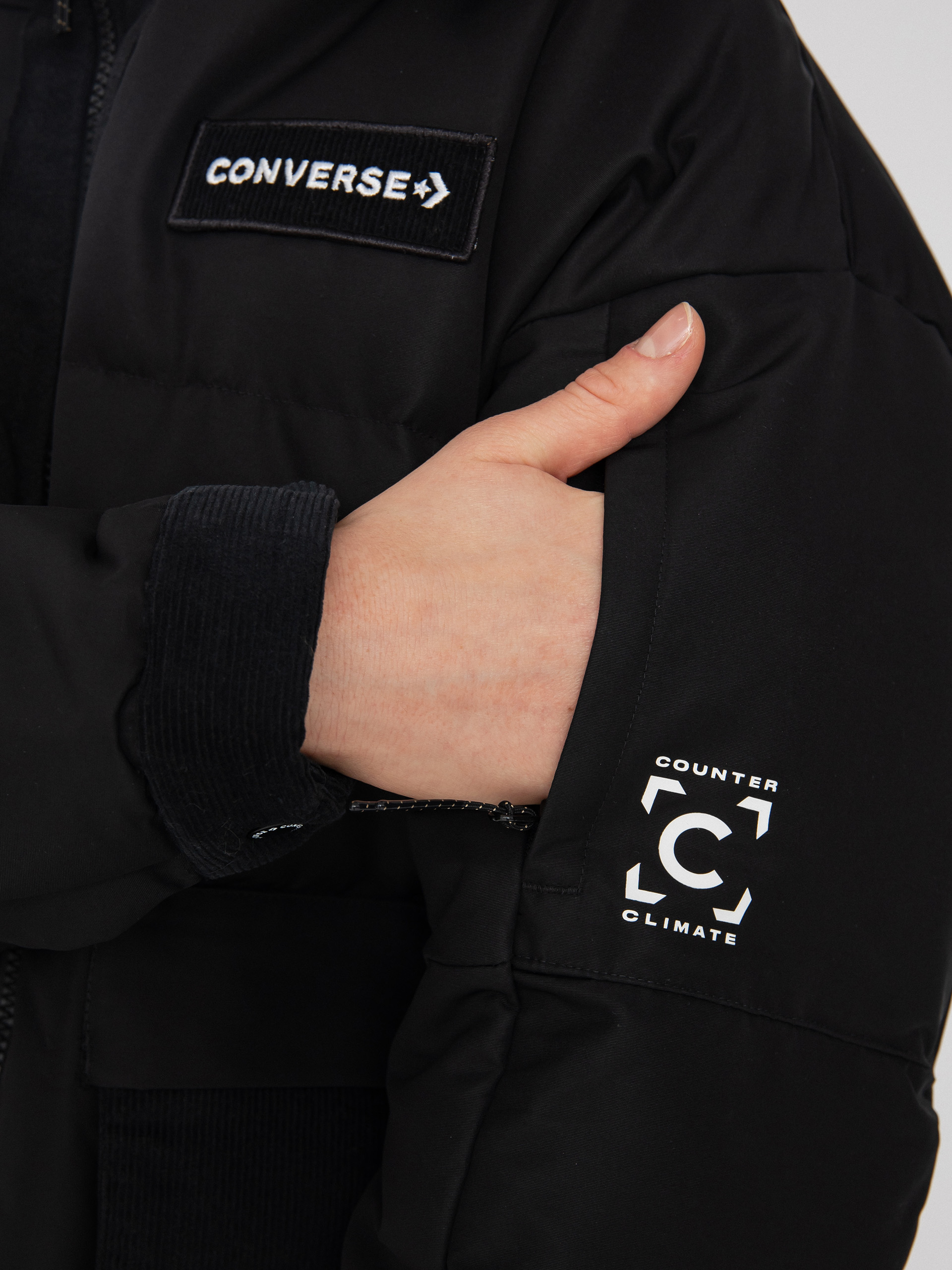 Converse Premium Fashion Long Down Dzseki Wmn (black)