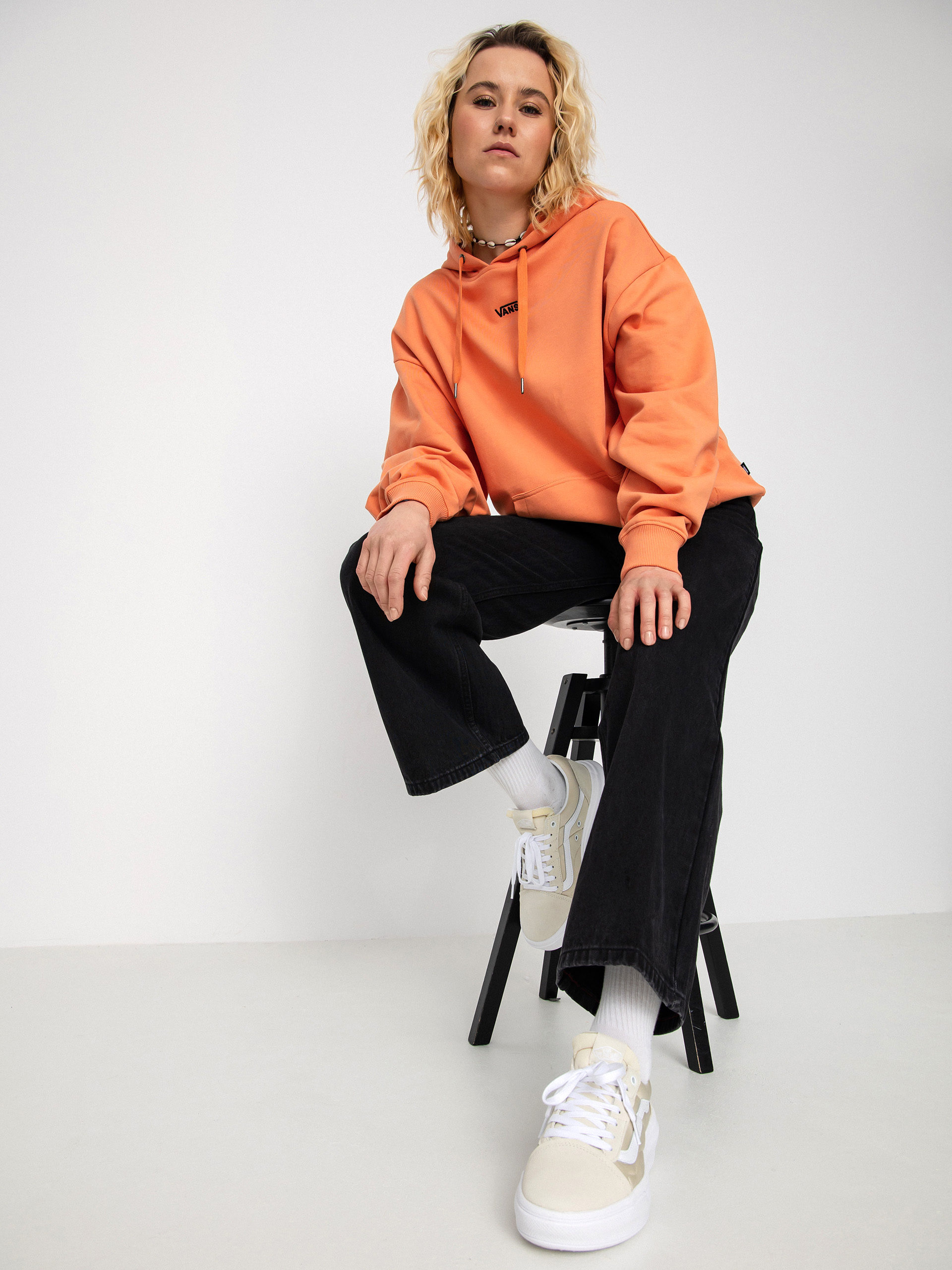 Vans Flying V Os Ft HD Kapucnis pulóver Wmn (flying v sun baked)