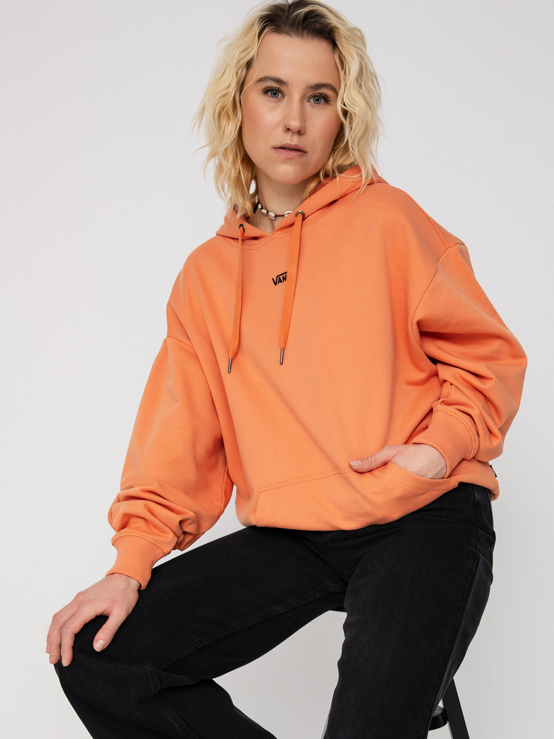 Vans Flying V Os Ft HD Kapucnis pulóver Wmn (flying v sun baked)