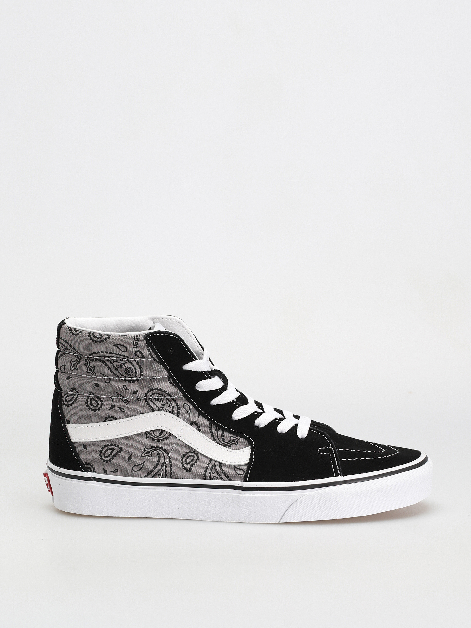 Vans Sk8 Hi Cipők (paisley gray/true white)