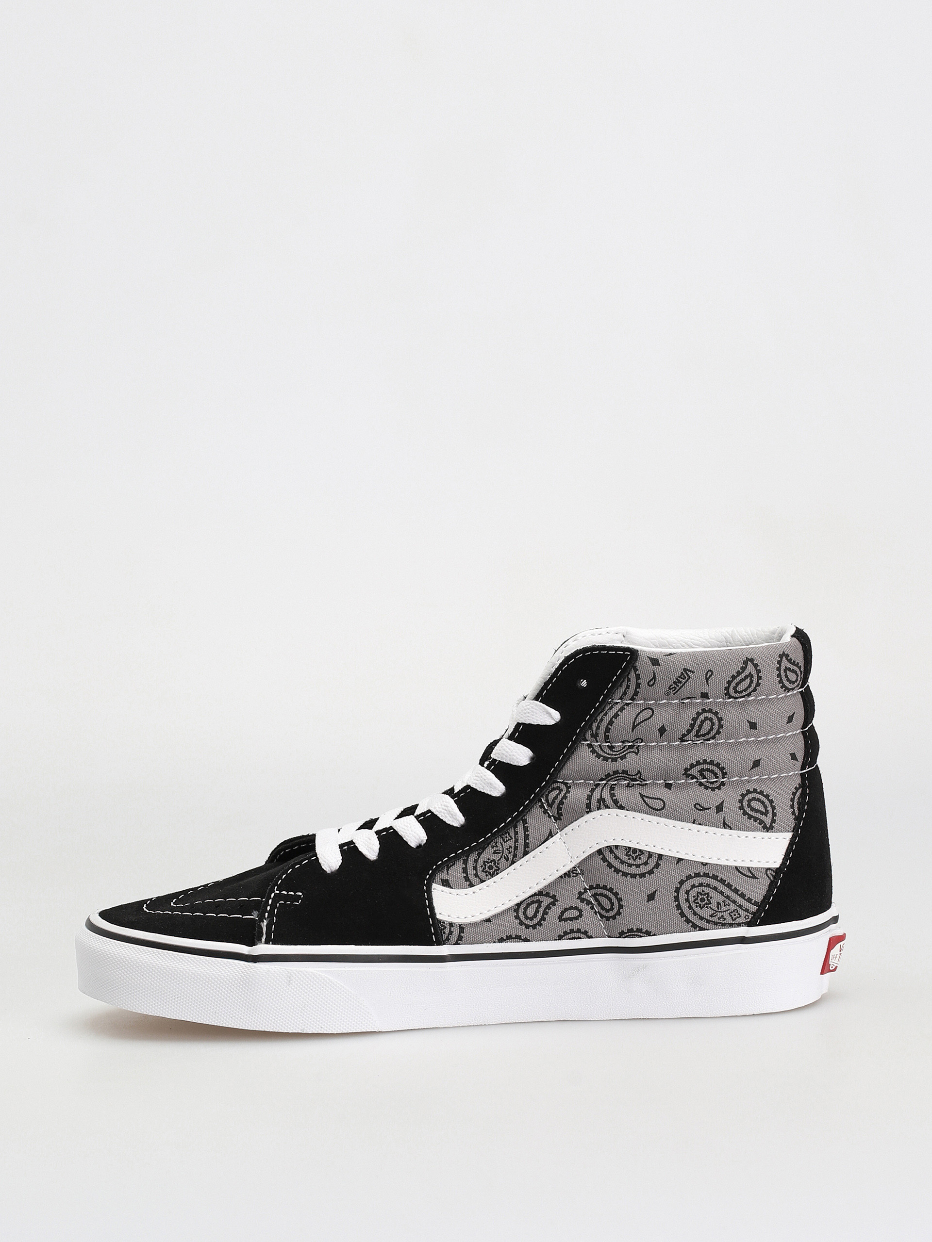 Vans Sk8 Hi Cipők (paisley gray/true white)