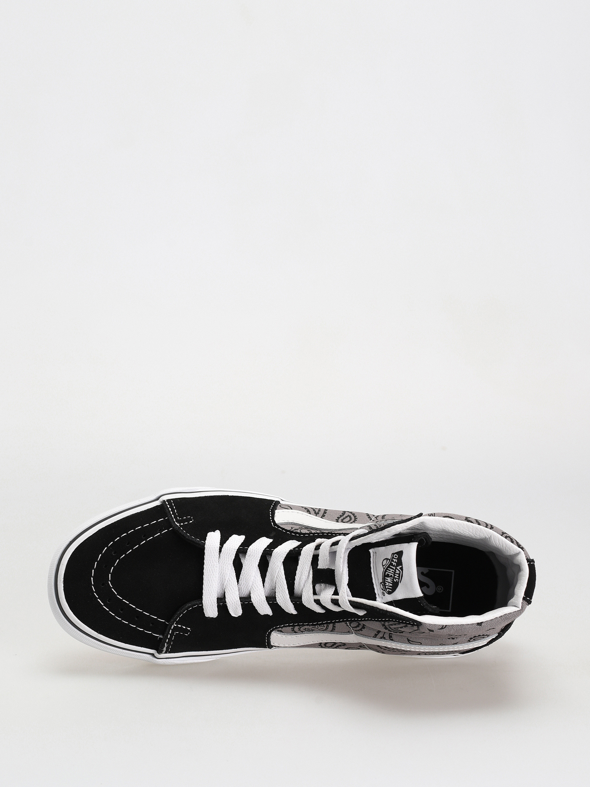 Vans Sk8 Hi Cipők (paisley gray/true white)