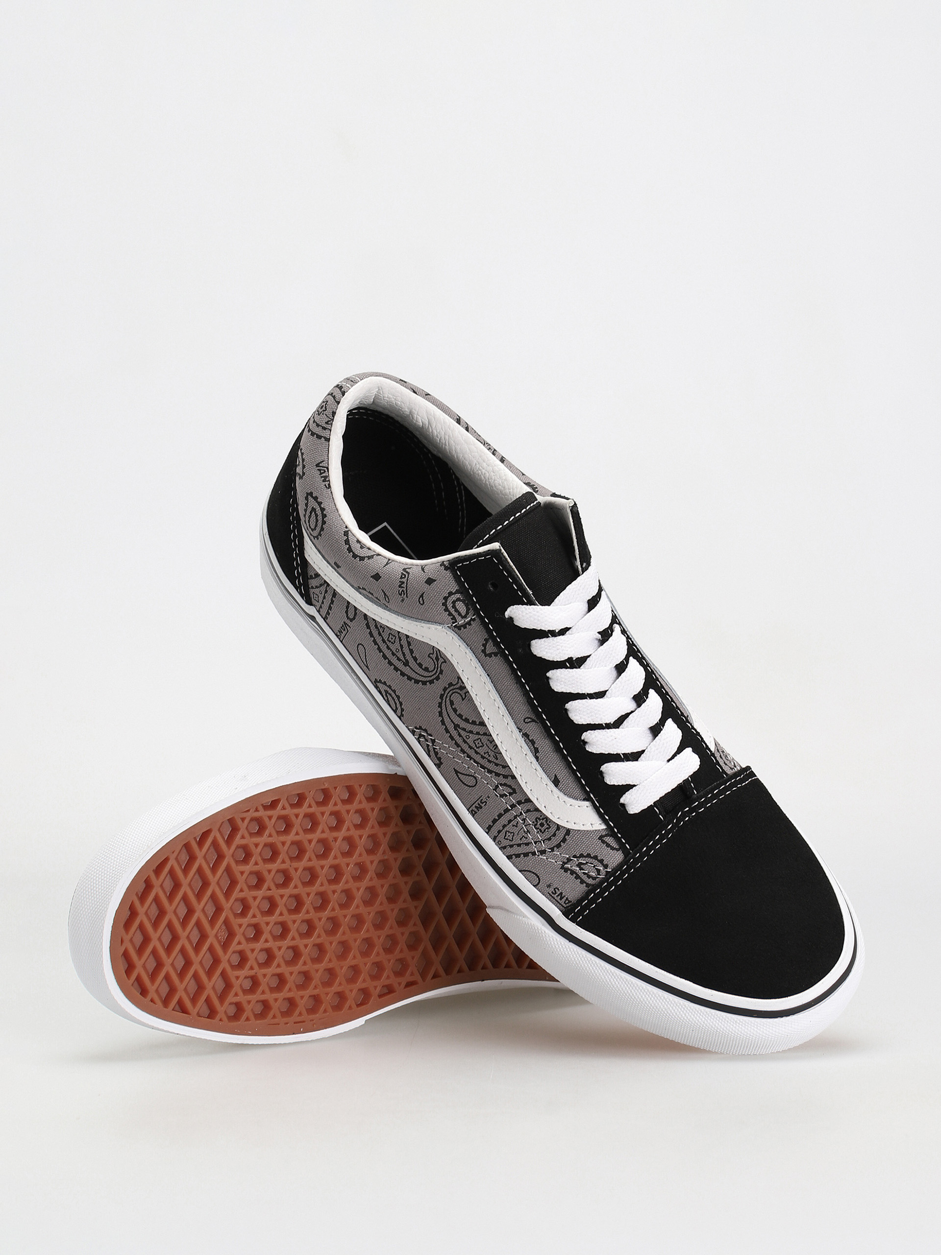 Vans Old Skool Cipők (paisley gray/true white)