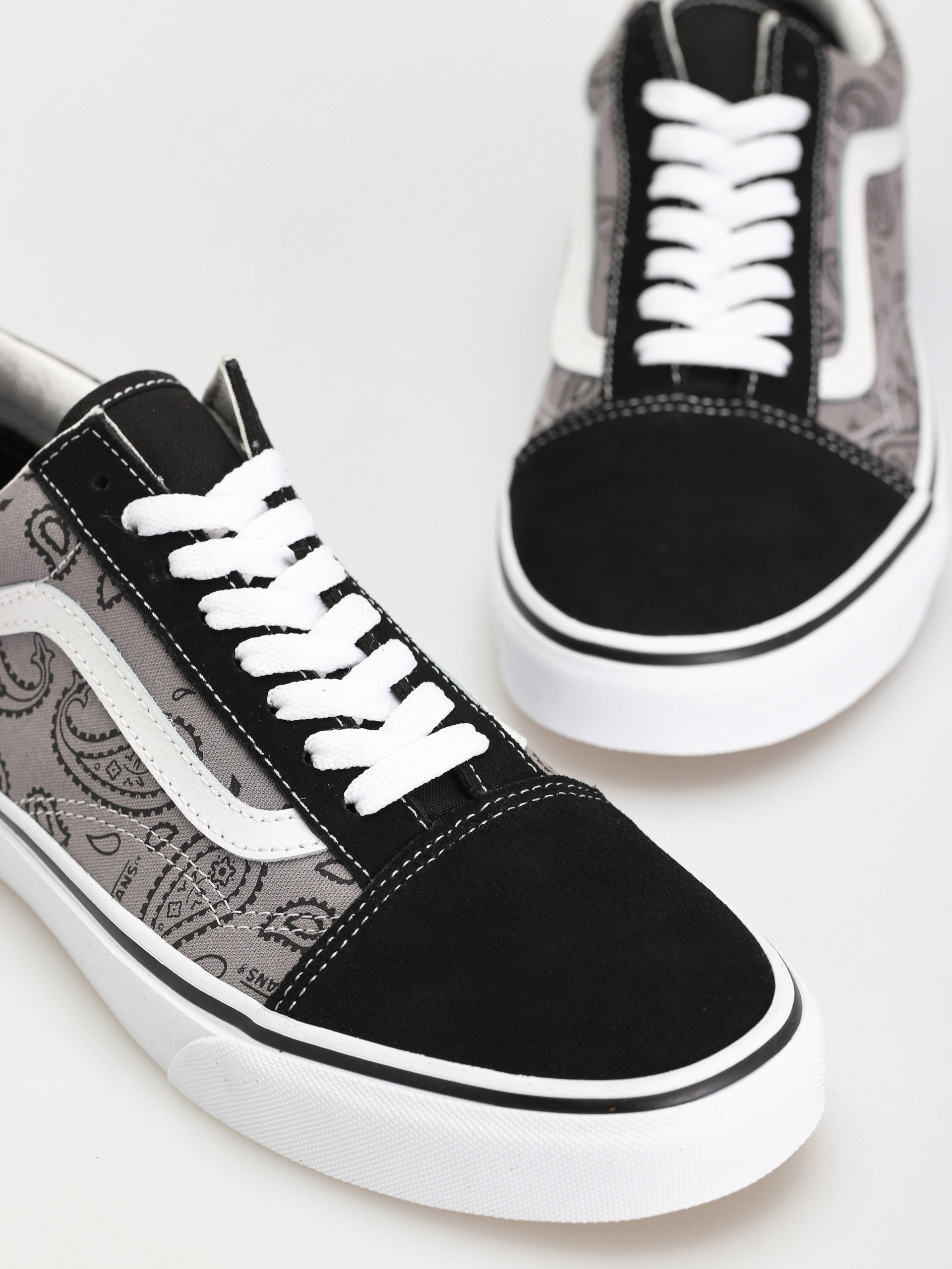 Vans Old Skool Cipők (paisley gray/true white)