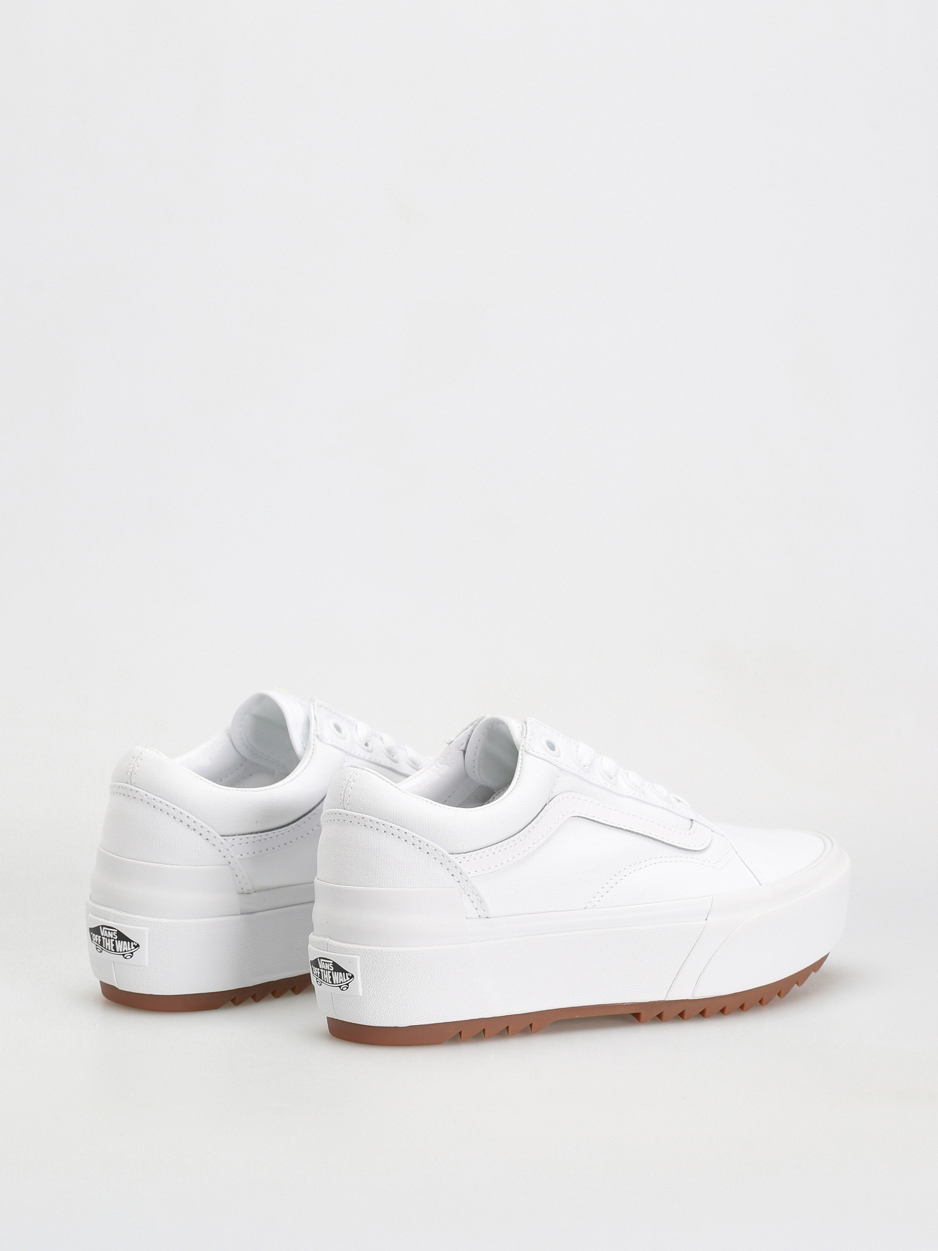 Vans Old Skool Stacked Cipők Wmn (canvas/true white)